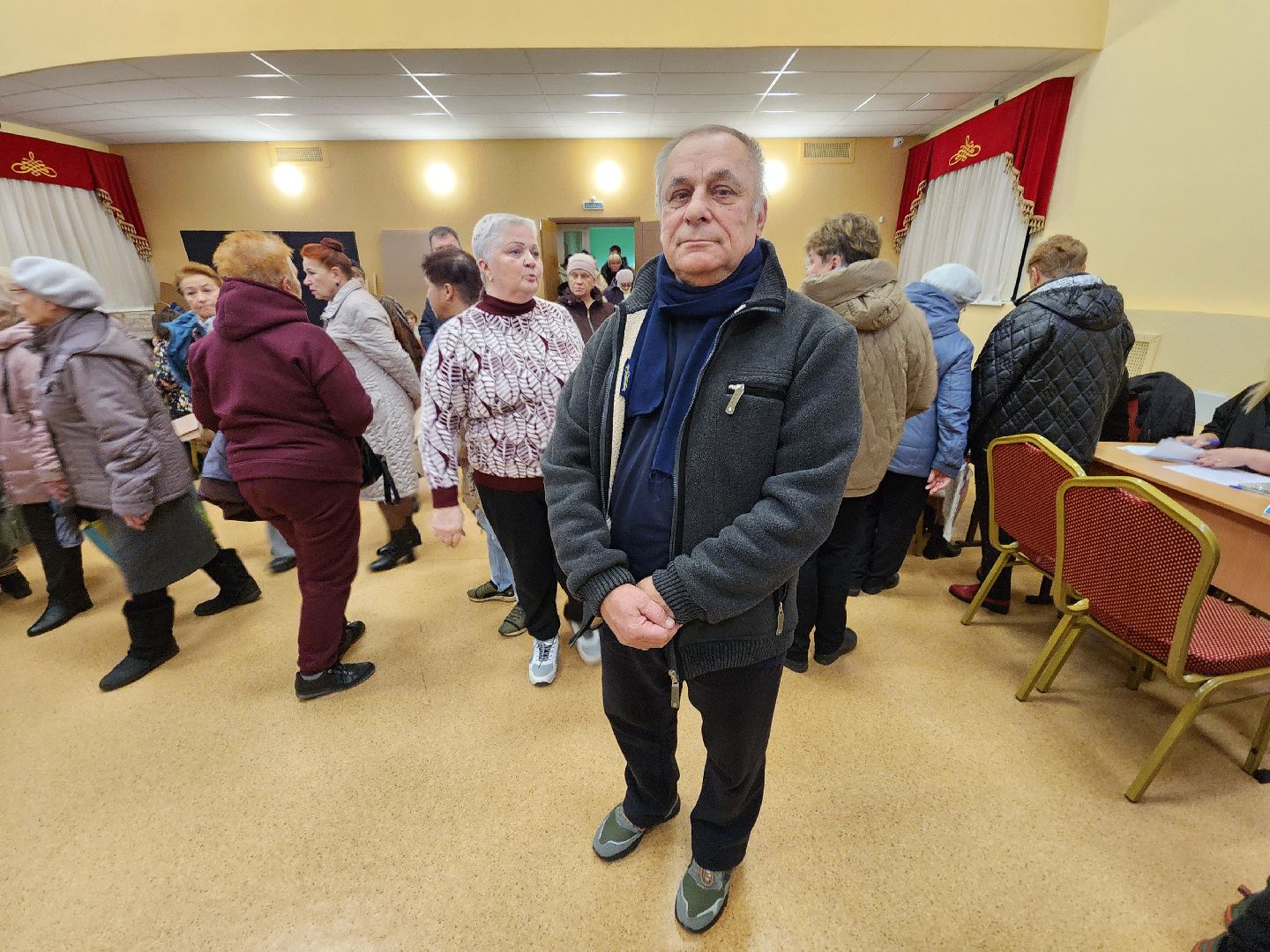 Чехов, село Троицкое, выездная администрация, встреча с жителями, обращения граждан, освещение, уборка территорий, оплата коммунальных услуг, глава округа михаил собакин,