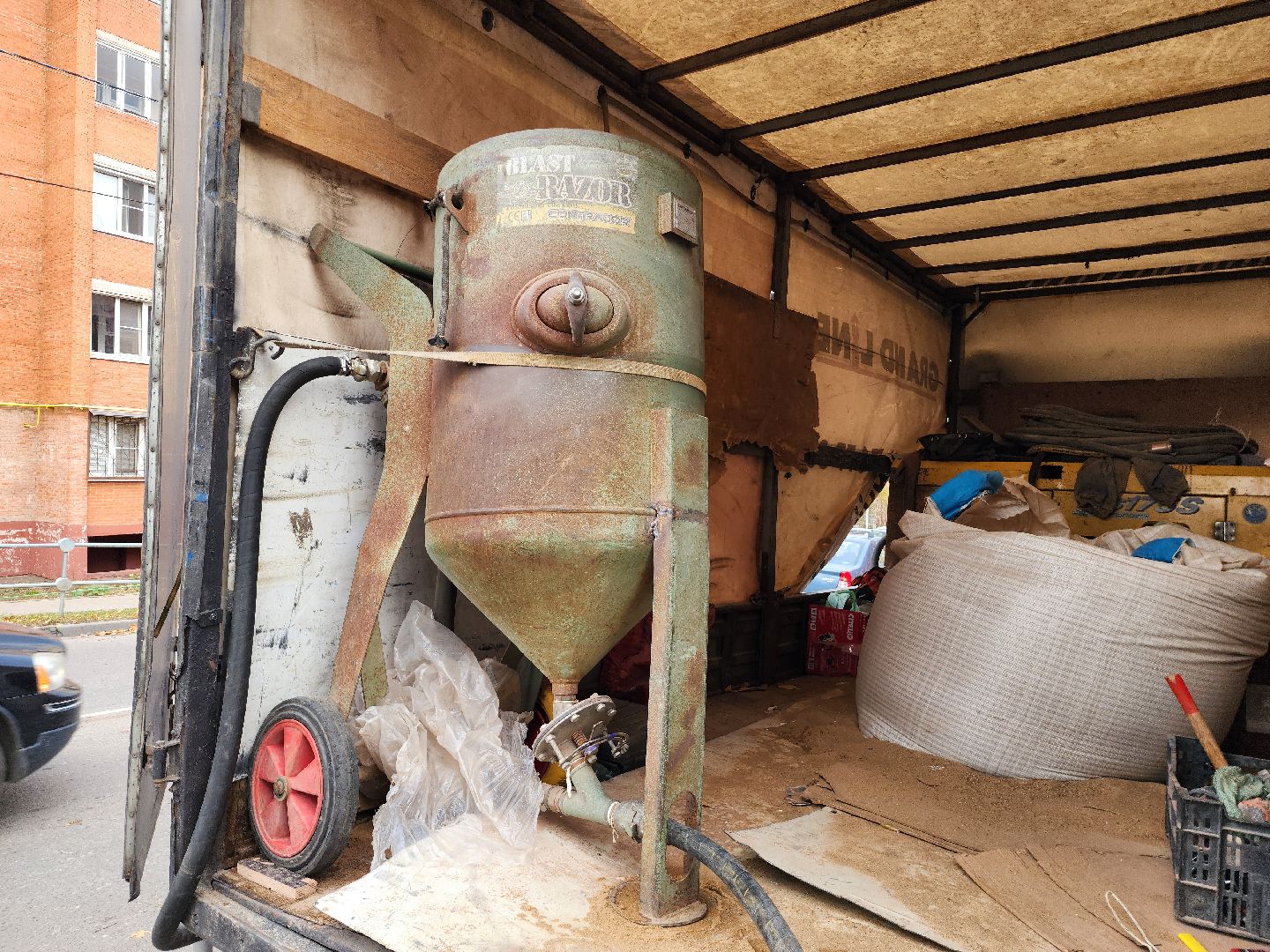 серпухов, дк исток, улица красный текстильщик, ремонт дк, пескоструй, реконструкция,