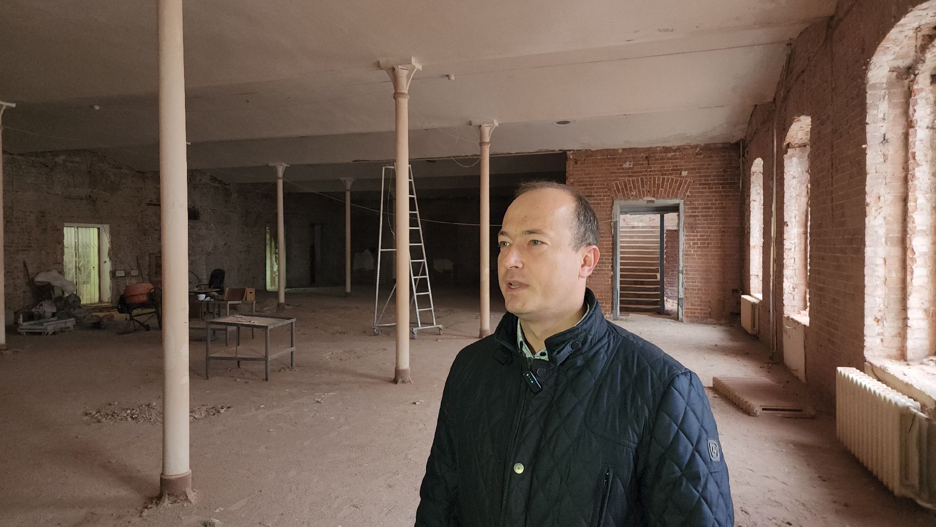 серпухов, дк исток, улица красный текстильщик, ремонт дк, пескоструй, реконструкция,