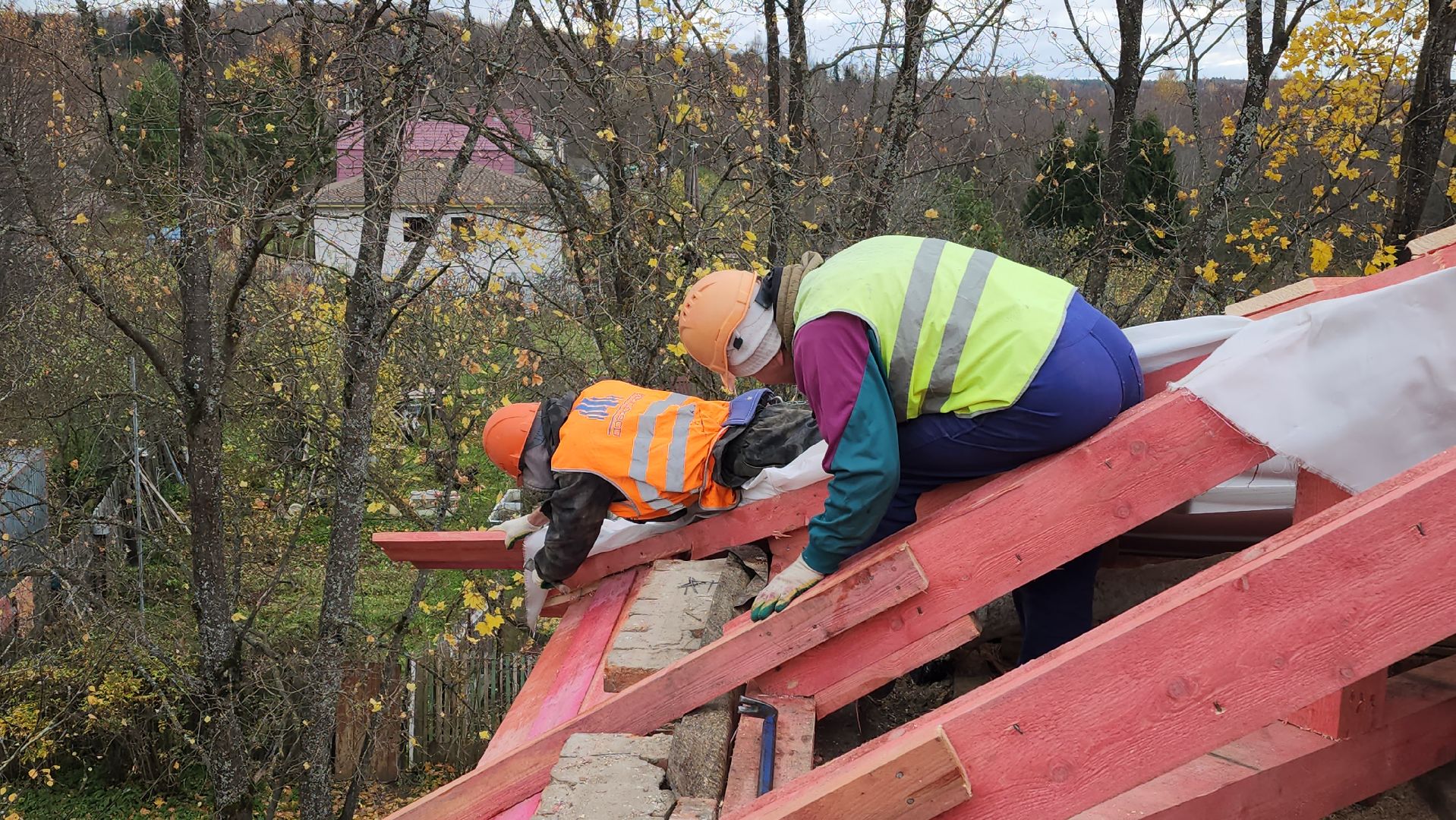 волоколамск, Красная гора, жкх, ремонт кровли, капитальный ремонт,