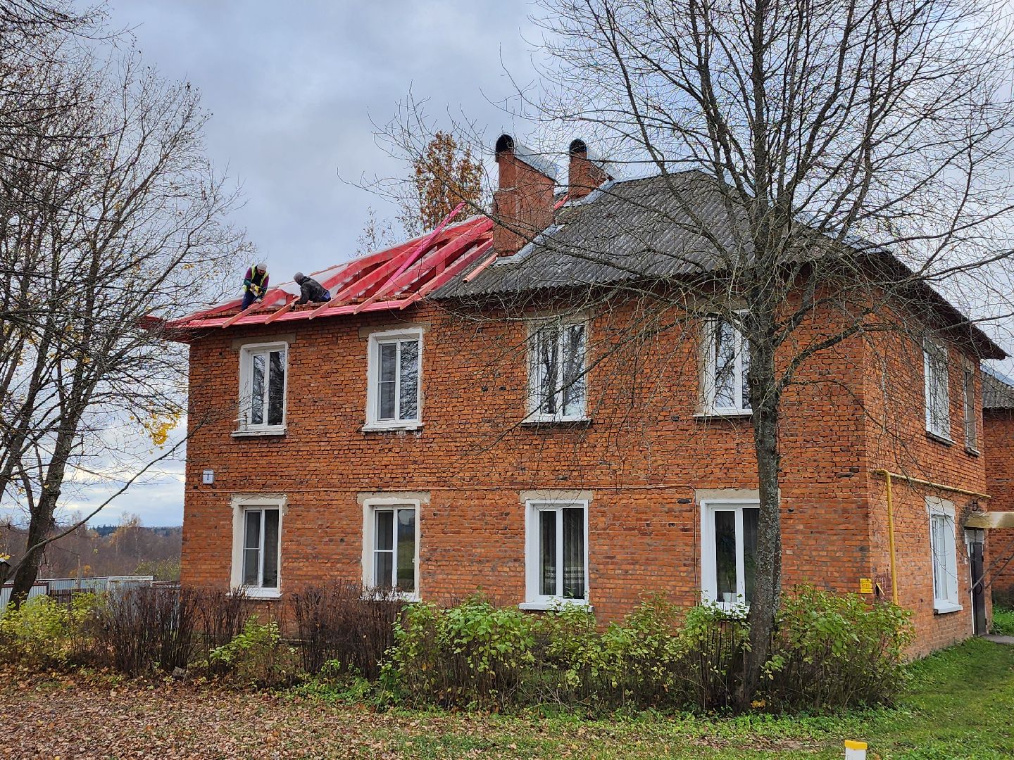 волоколамск, Красная гора, жкх, ремонт кровли, капитальный ремонт,