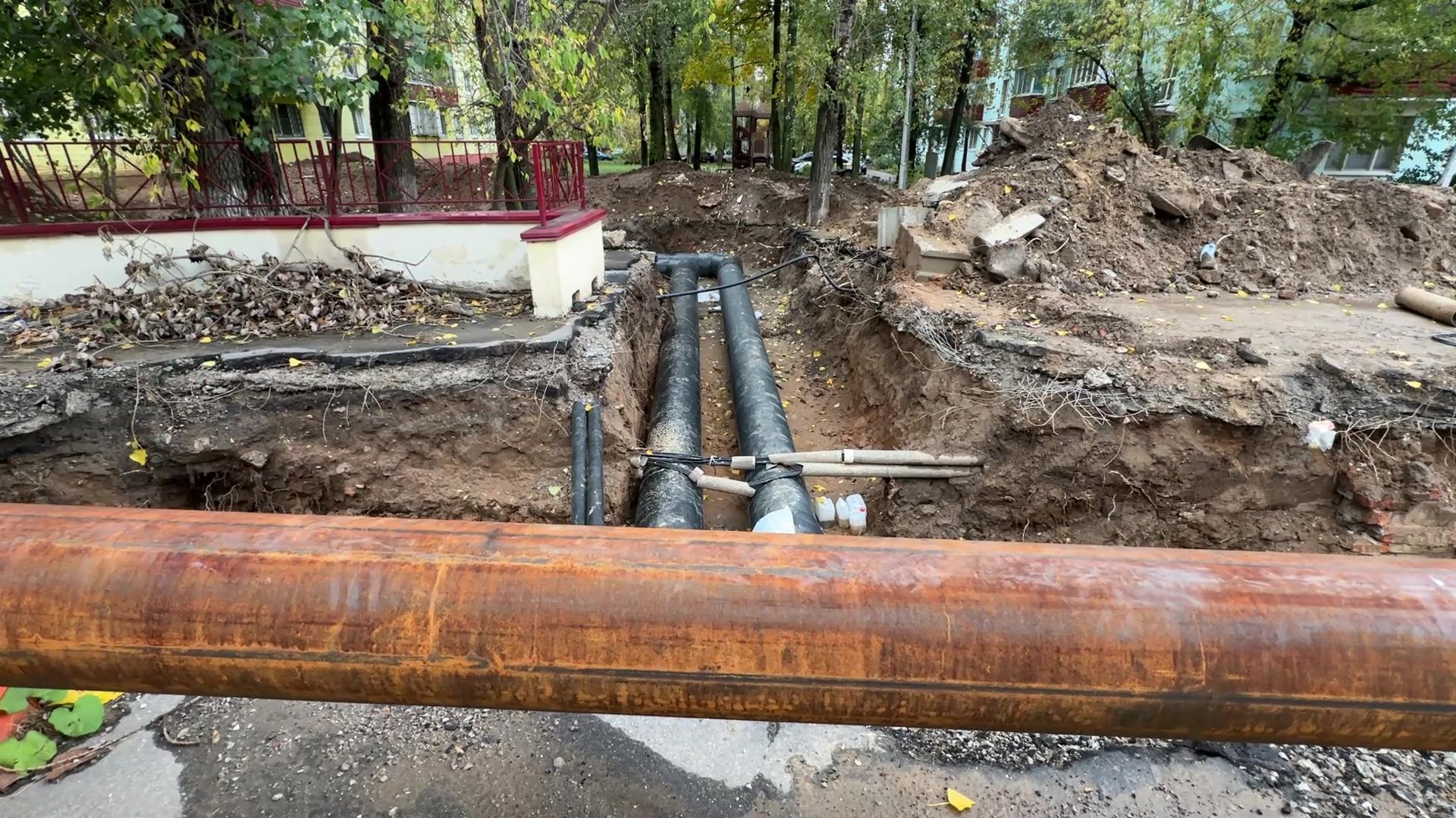 Реутов, реконструкция, теплосеть, ремонт, отопление, горячая вода,