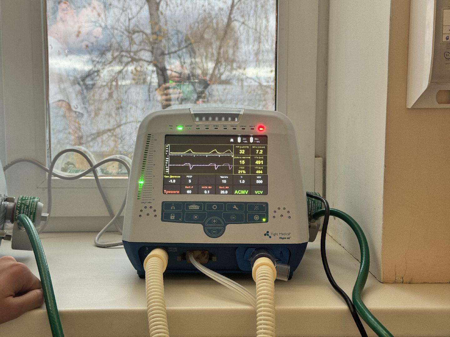 больница, мед оборудование, медицина, новые аппараты ивл,