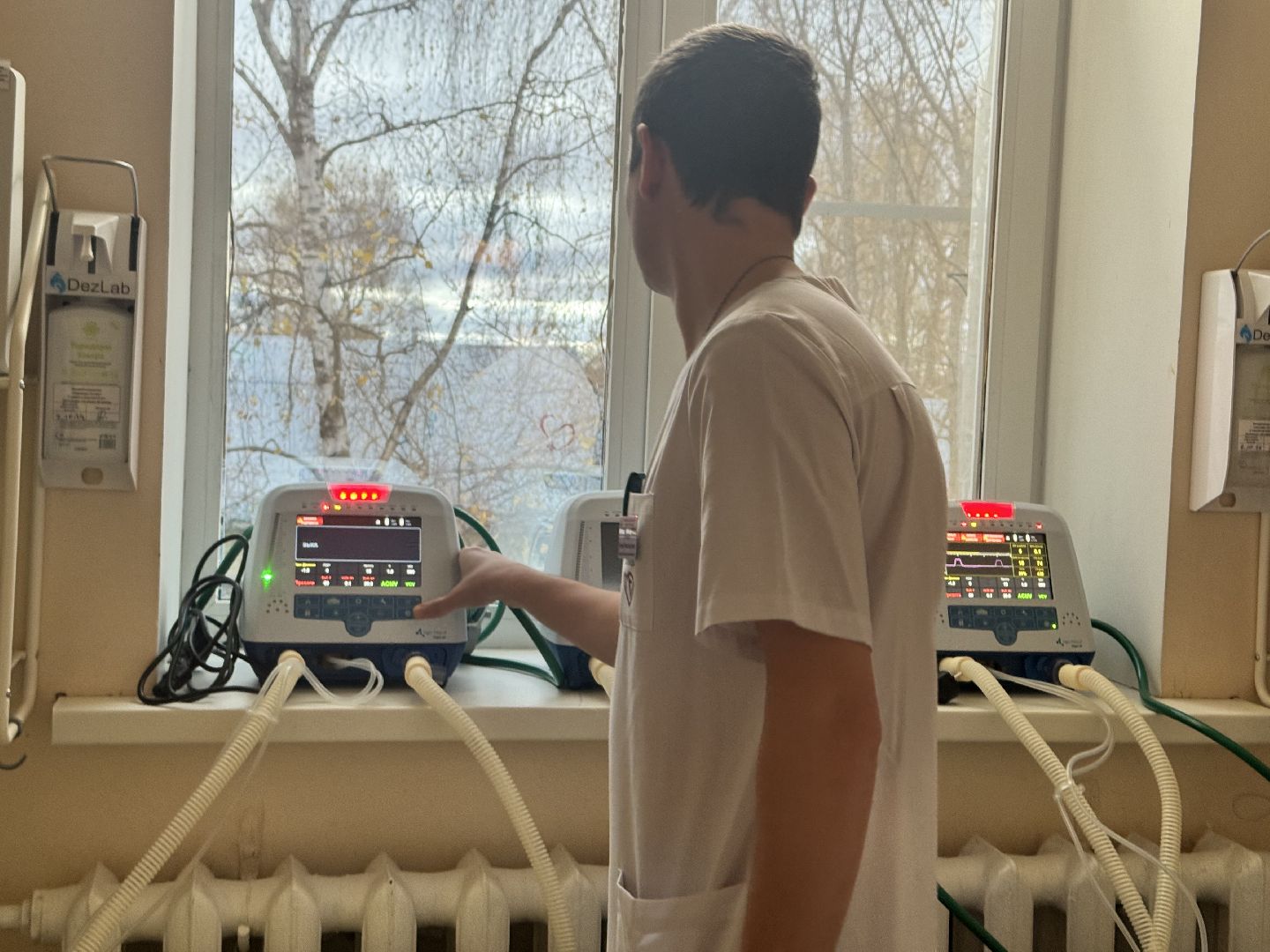 больница, мед оборудование, медицина, новые аппараты ивл,