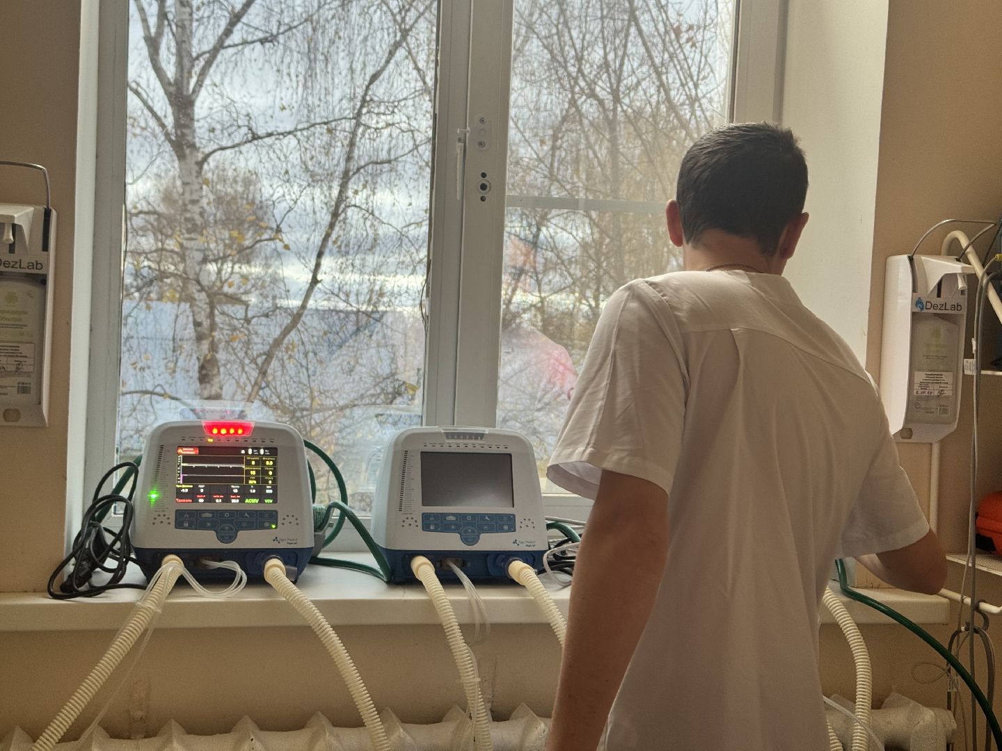 больница, мед оборудование, медицина, новые аппараты ивл,