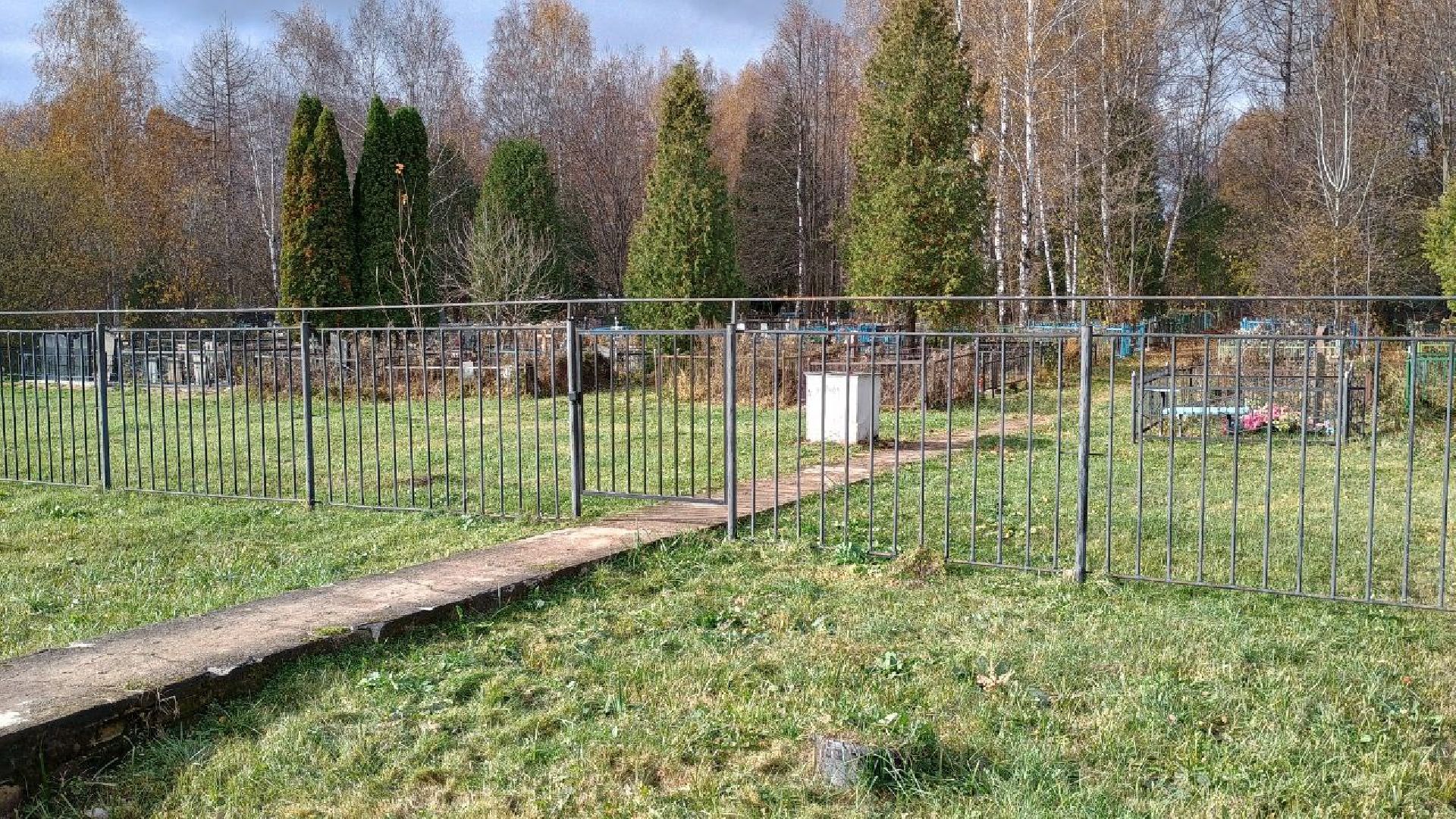 Городское кладбище, Лобня, выездная администрация, Калитка,