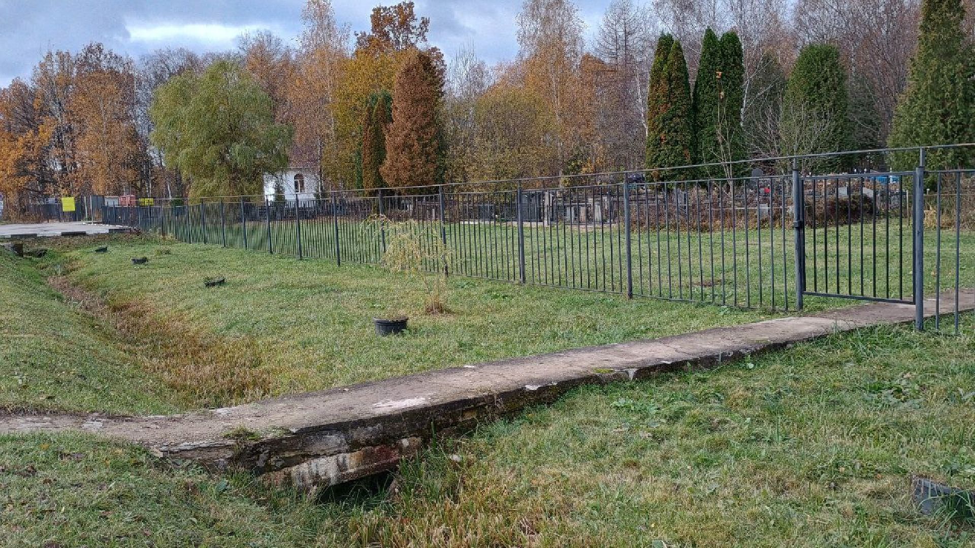 Городское кладбище, Лобня, выездная администрация, Калитка,