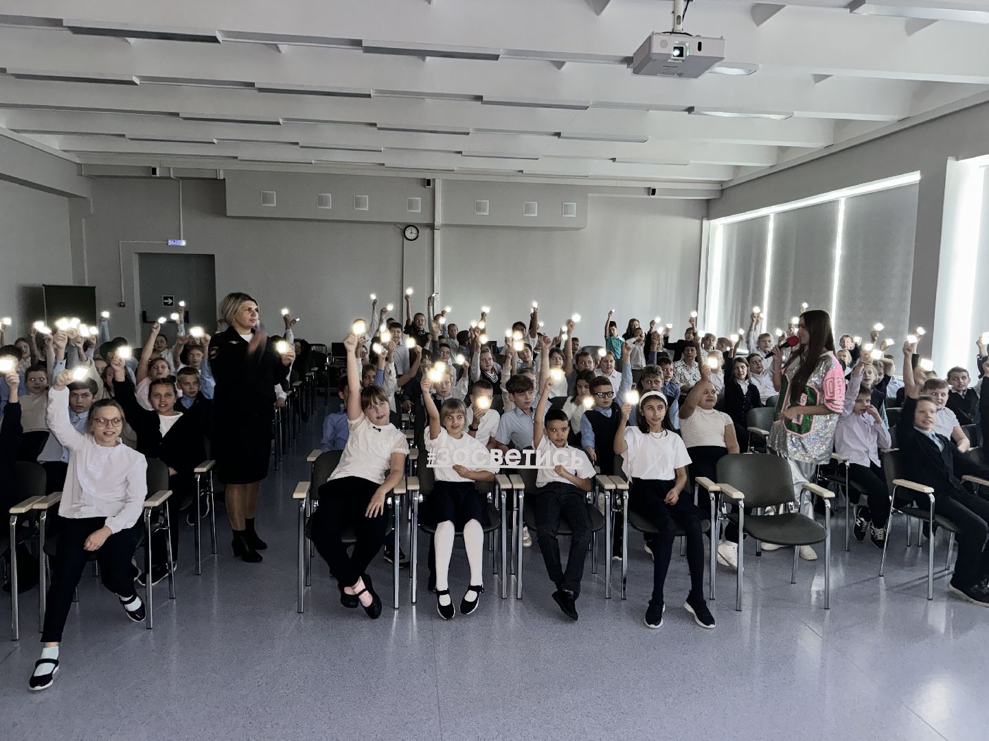 шаховская, засветись, госавтоинспекция, школа, дети,