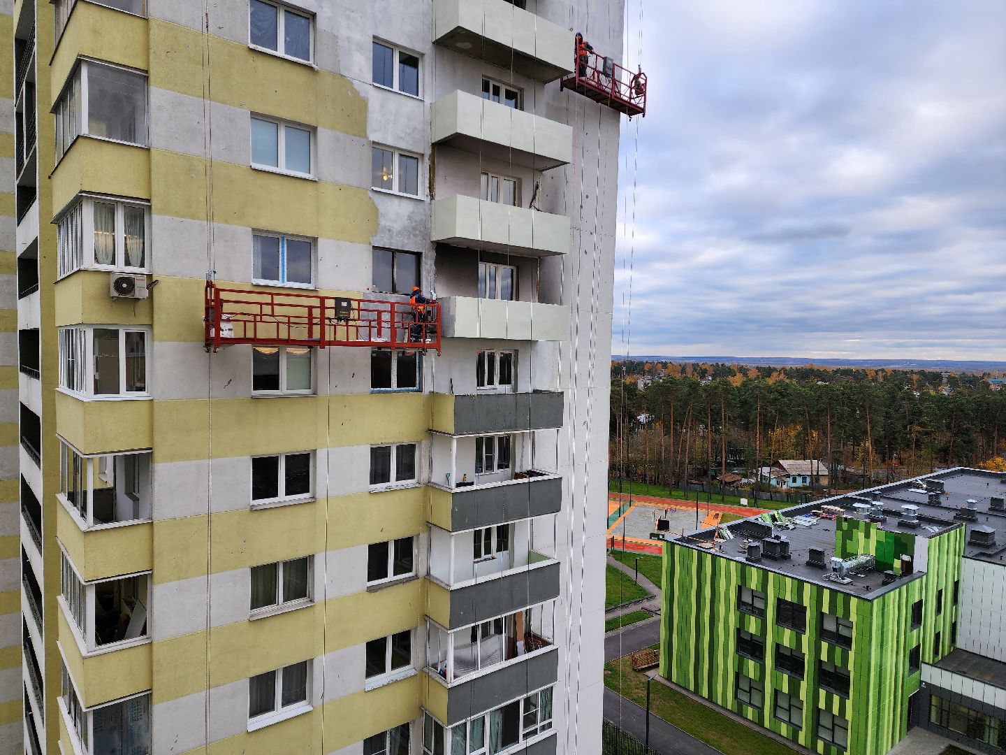 раменское, жкх, восстановление домов после атаки беспилотников, высоковольтная 21,