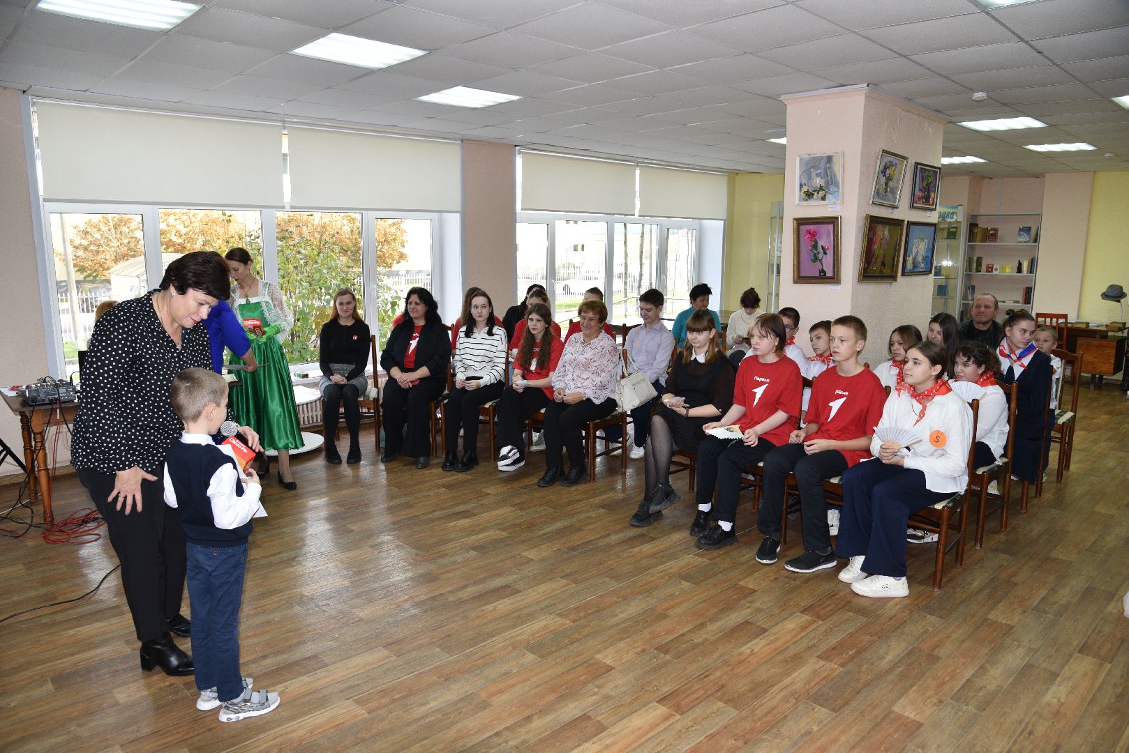 лотошино, лотошинская библиотека, лермонтов, культура, движение первых,