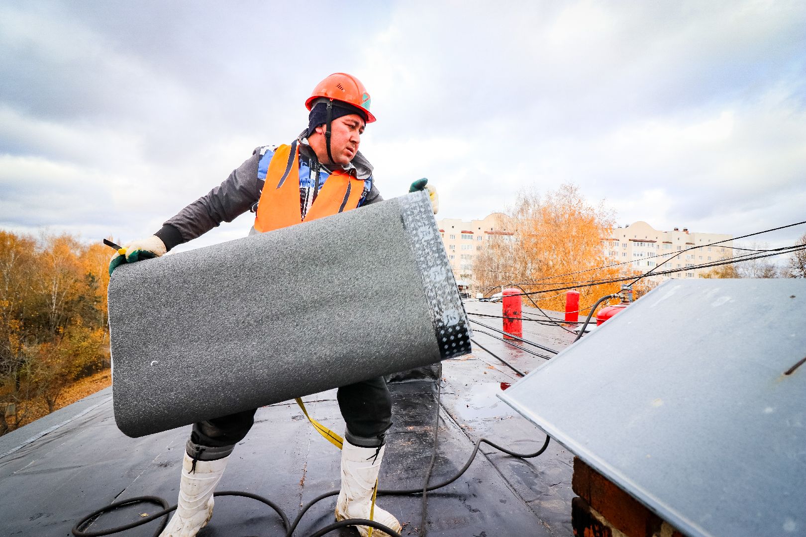 Клин, общество, ЖКХ, капитальный ремонт крыши,