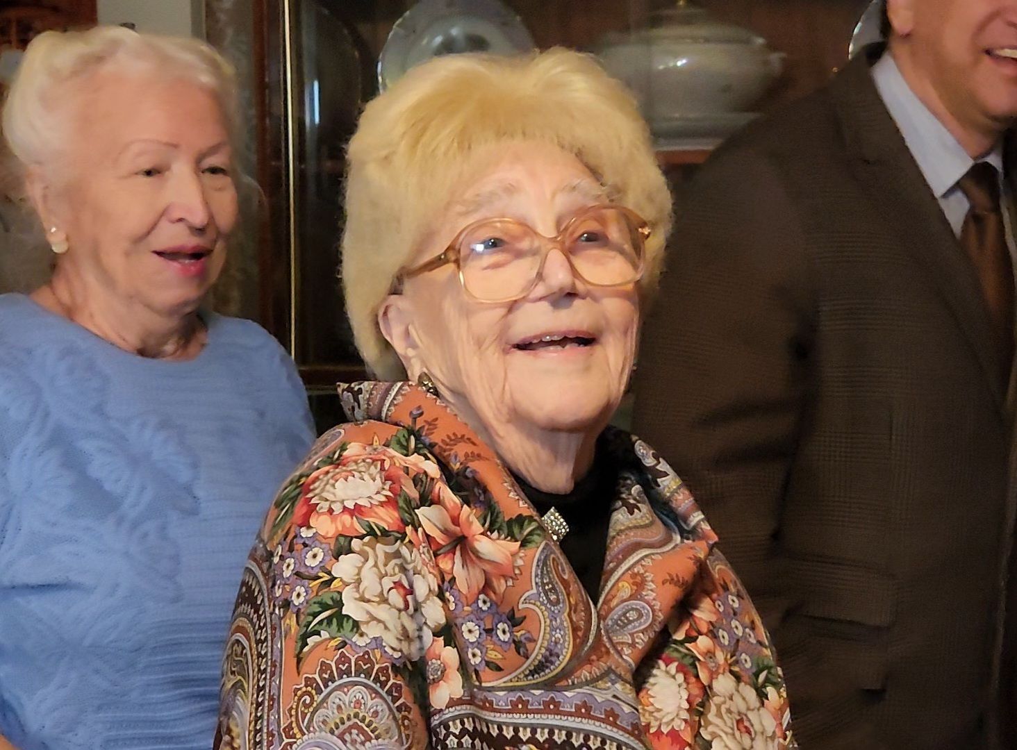 Дубна, Поздравление, Ветеран, Блокадник, Юбилей,