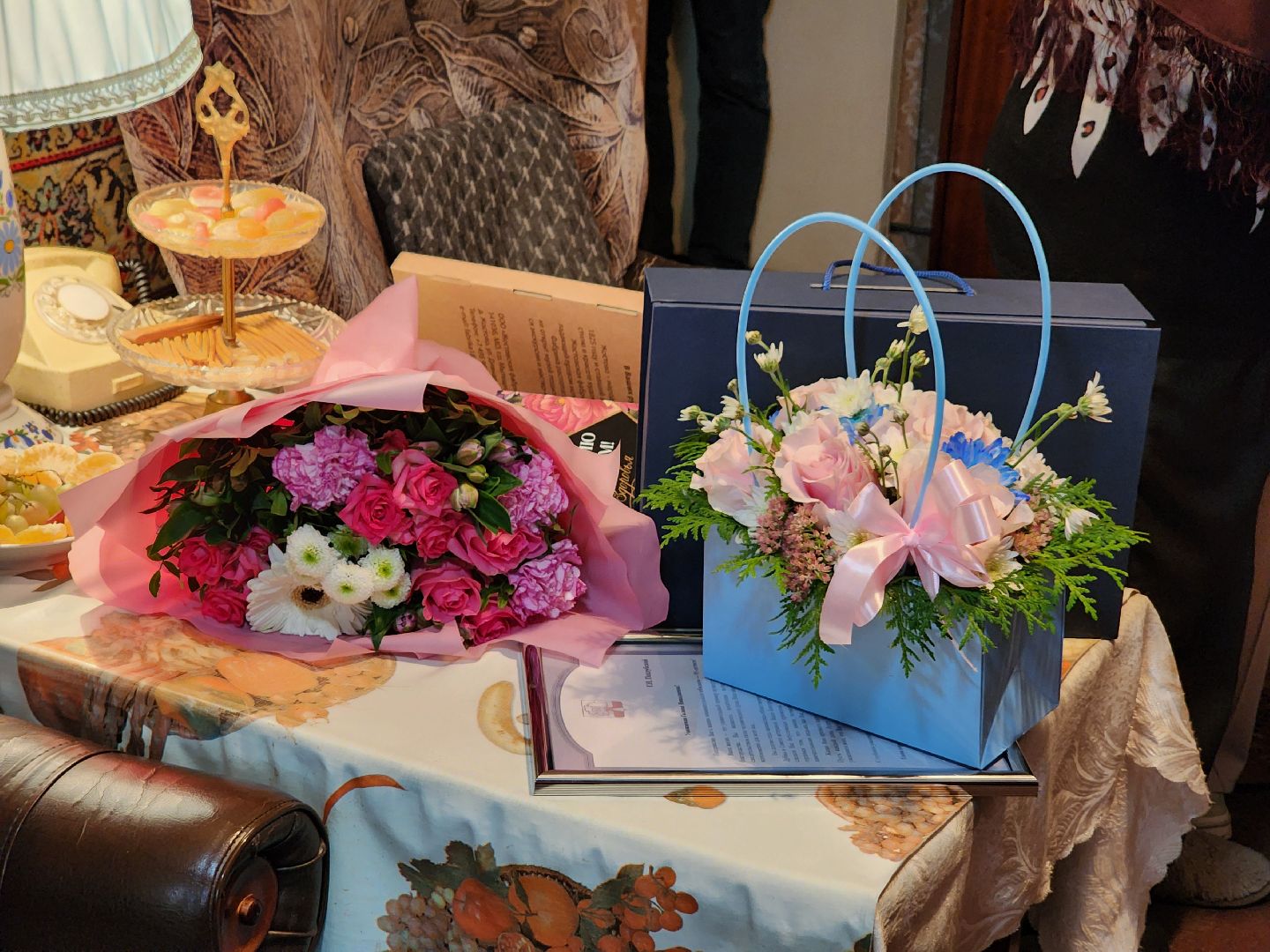 Дубна, Поздравление, Ветеран, Блокадник, Юбилей,