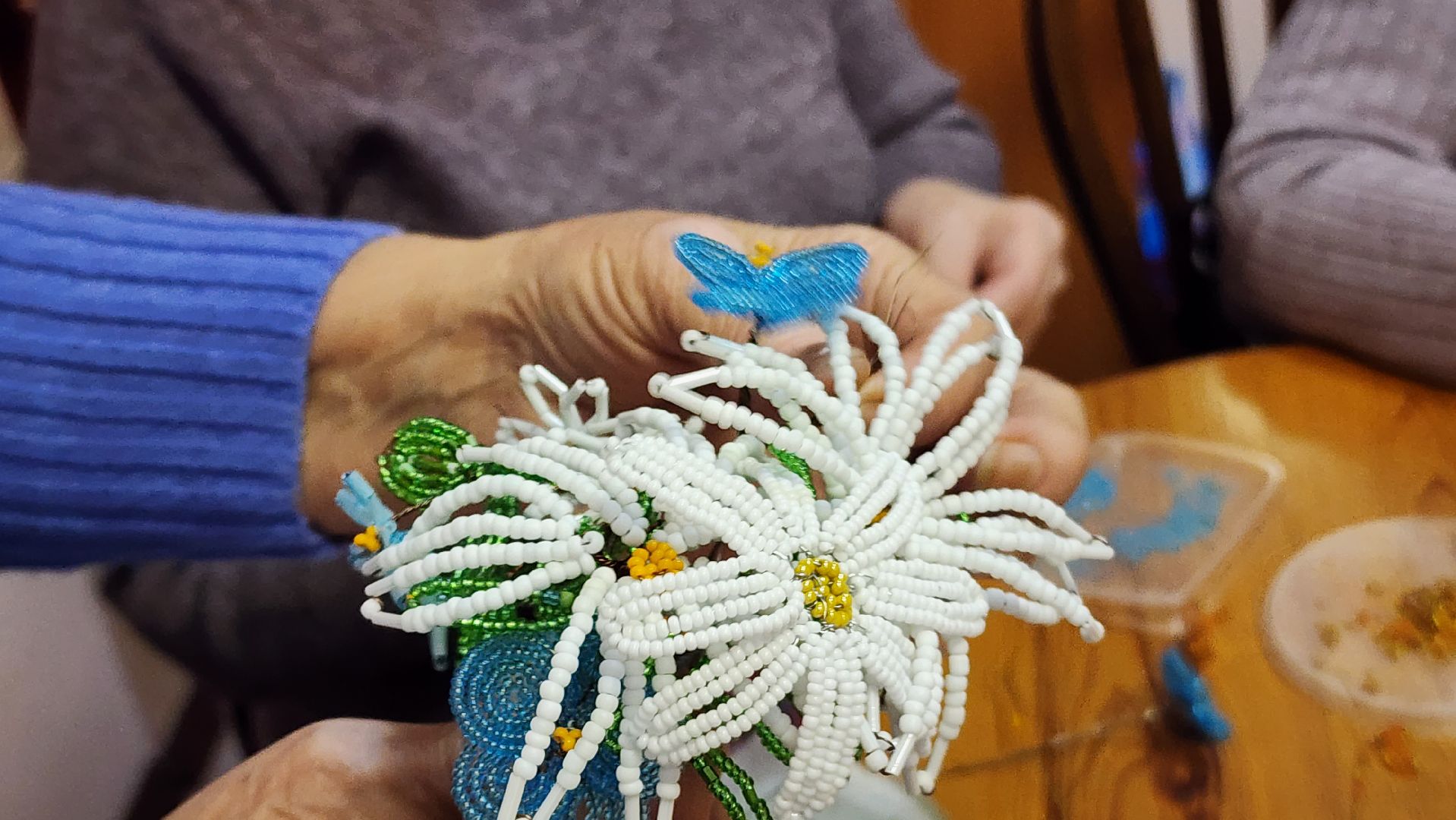 бисероплетение, Осень, Лобня, активное долголетие,