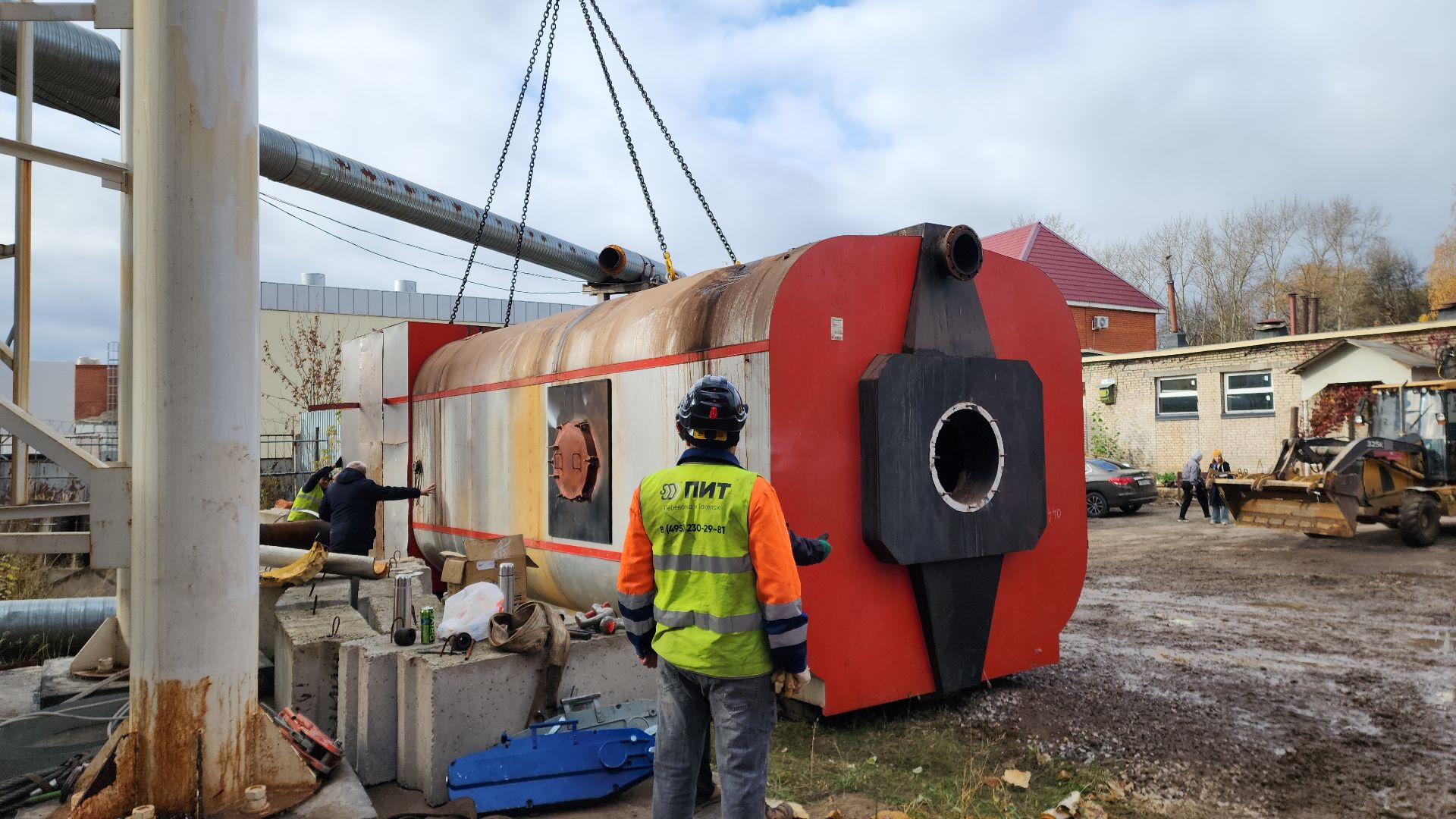 жкх, котельная, котельная восточная, электросталь, новый котел, система отопления, отопительный сезон, отопительный сезон 2024-2025,