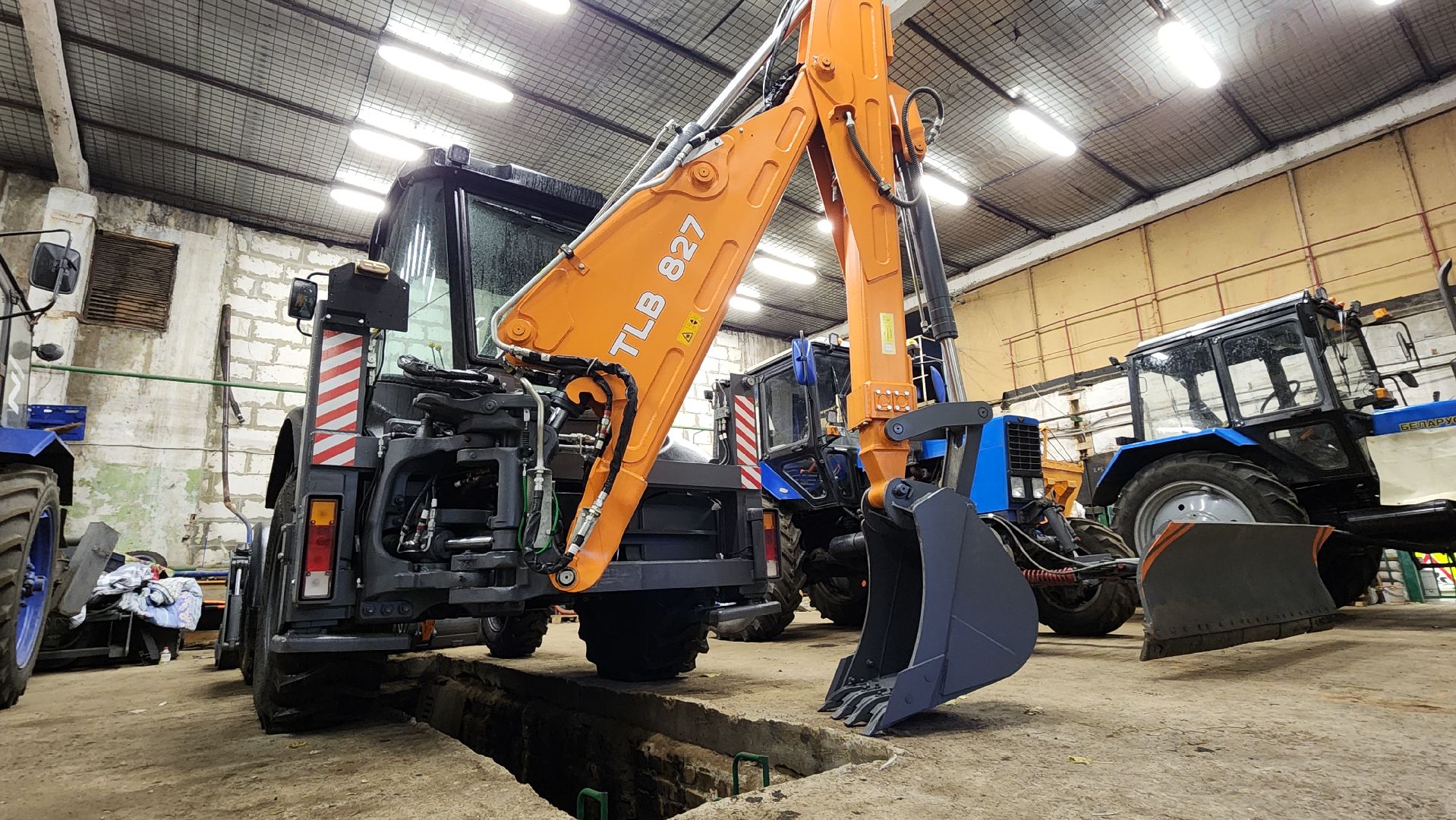 ЖКХ, коммунальная техника, зима, Лосино-Петровский,