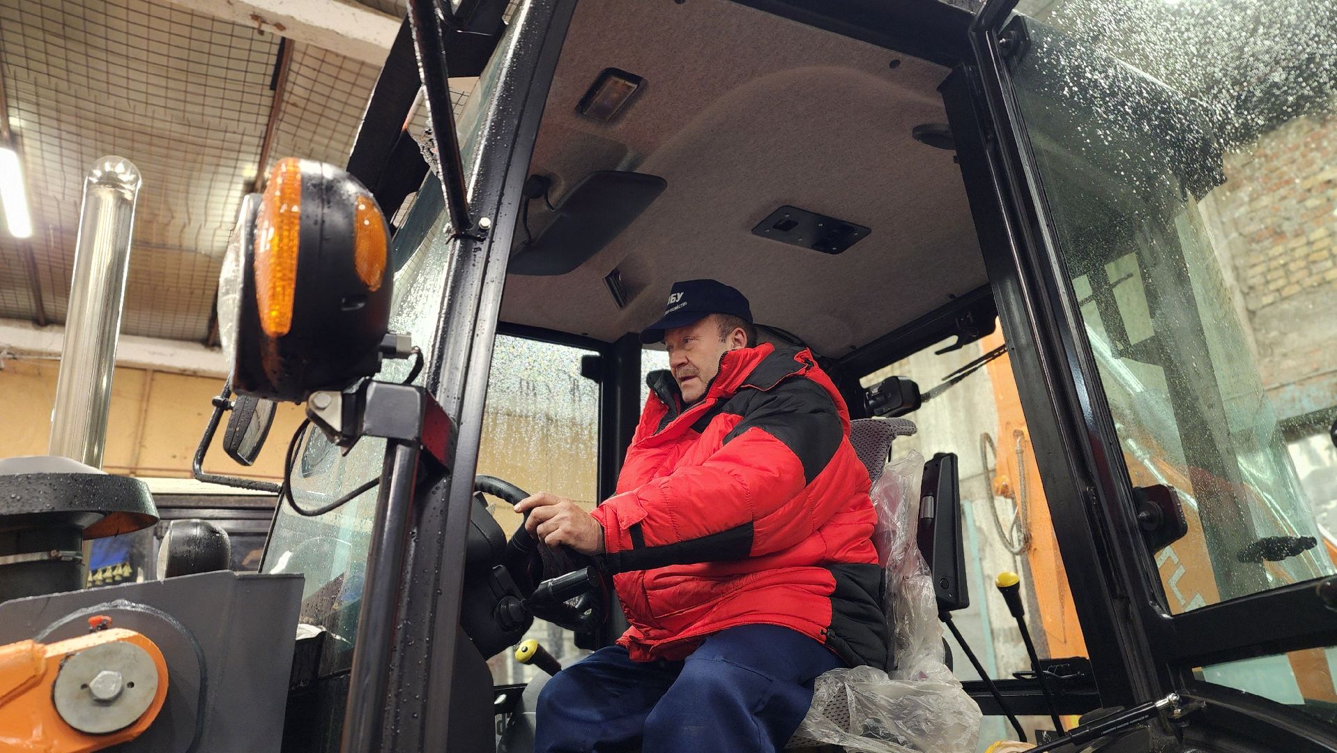 ЖКХ, коммунальная техника, зима, Лосино-Петровский,