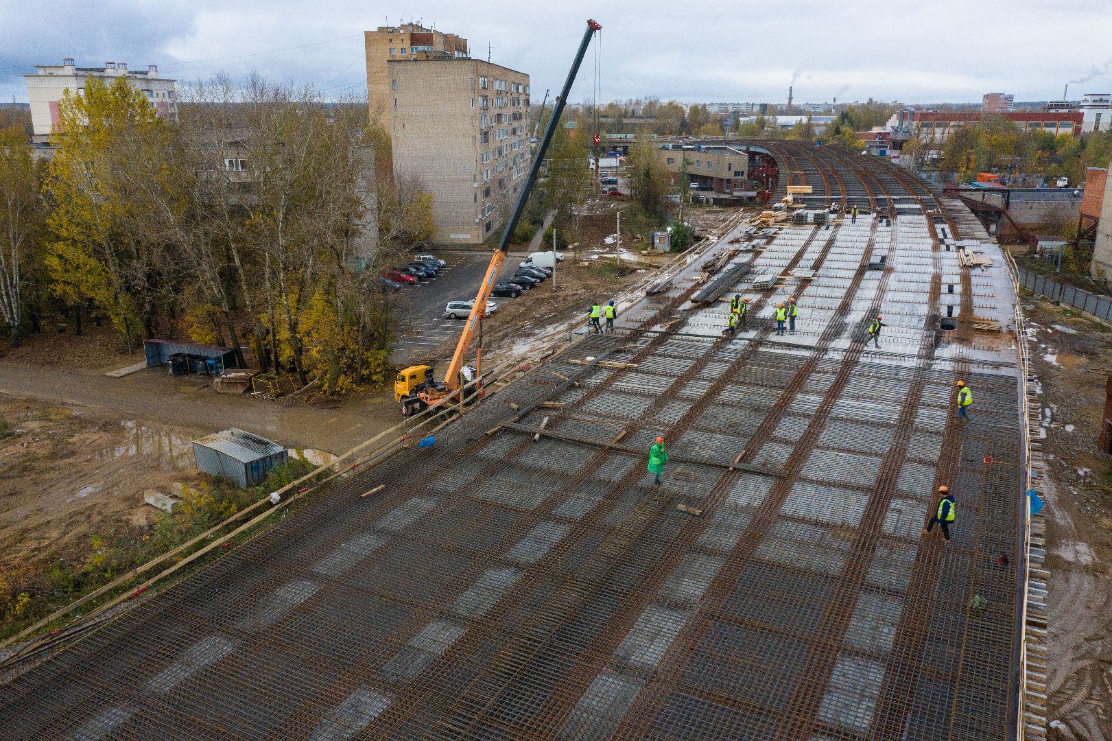 Одинцово, ЦКАД, строительство,