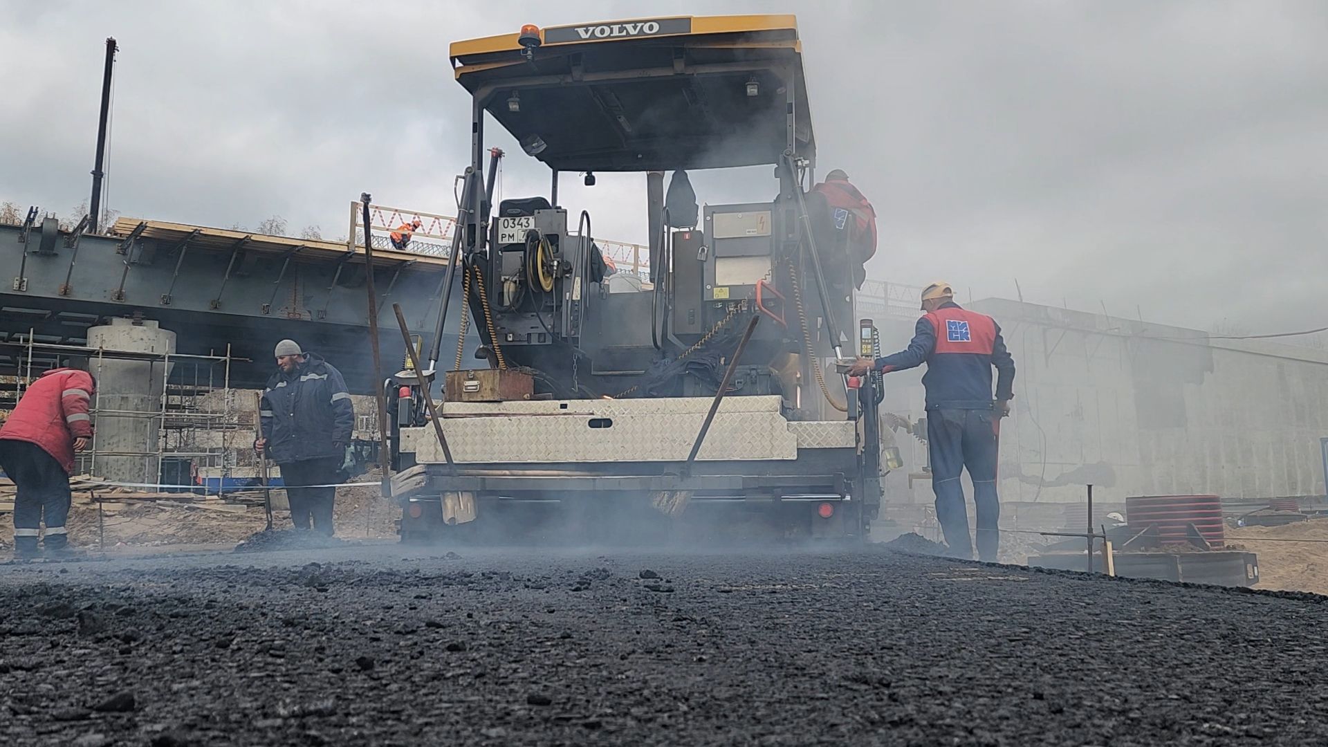 Одинцово, ЦКАД, строительство,