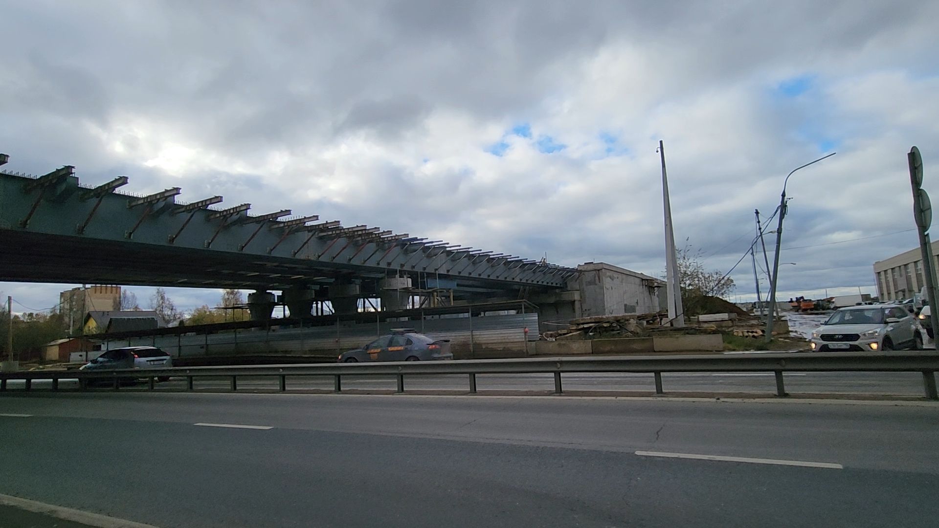 Одинцово, ЦКАД, строительство,