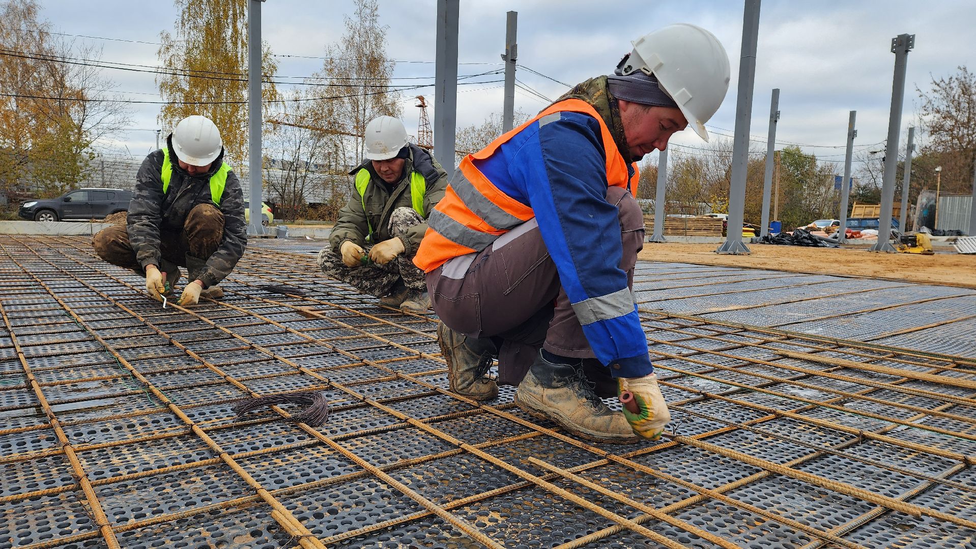 Новый магазин, Лобня, Строительство,