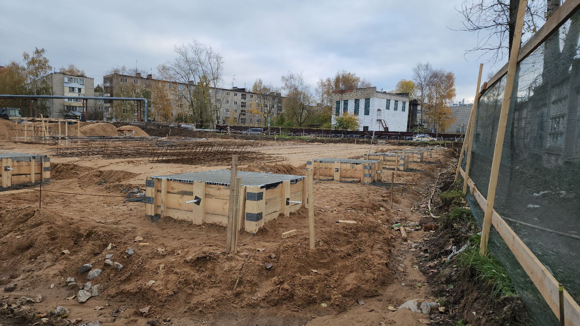 Новый магазин, Лобня, Строительство,