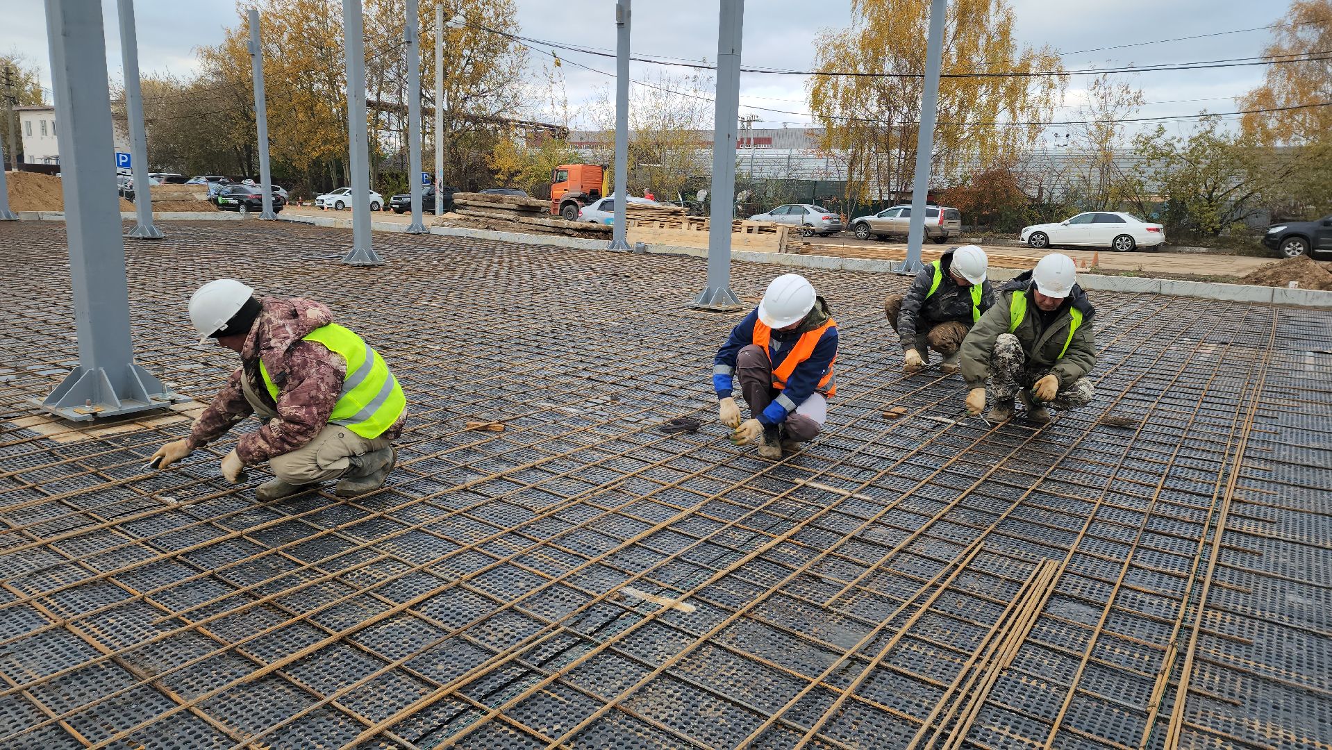 Новый магазин, Лобня, Строительство,