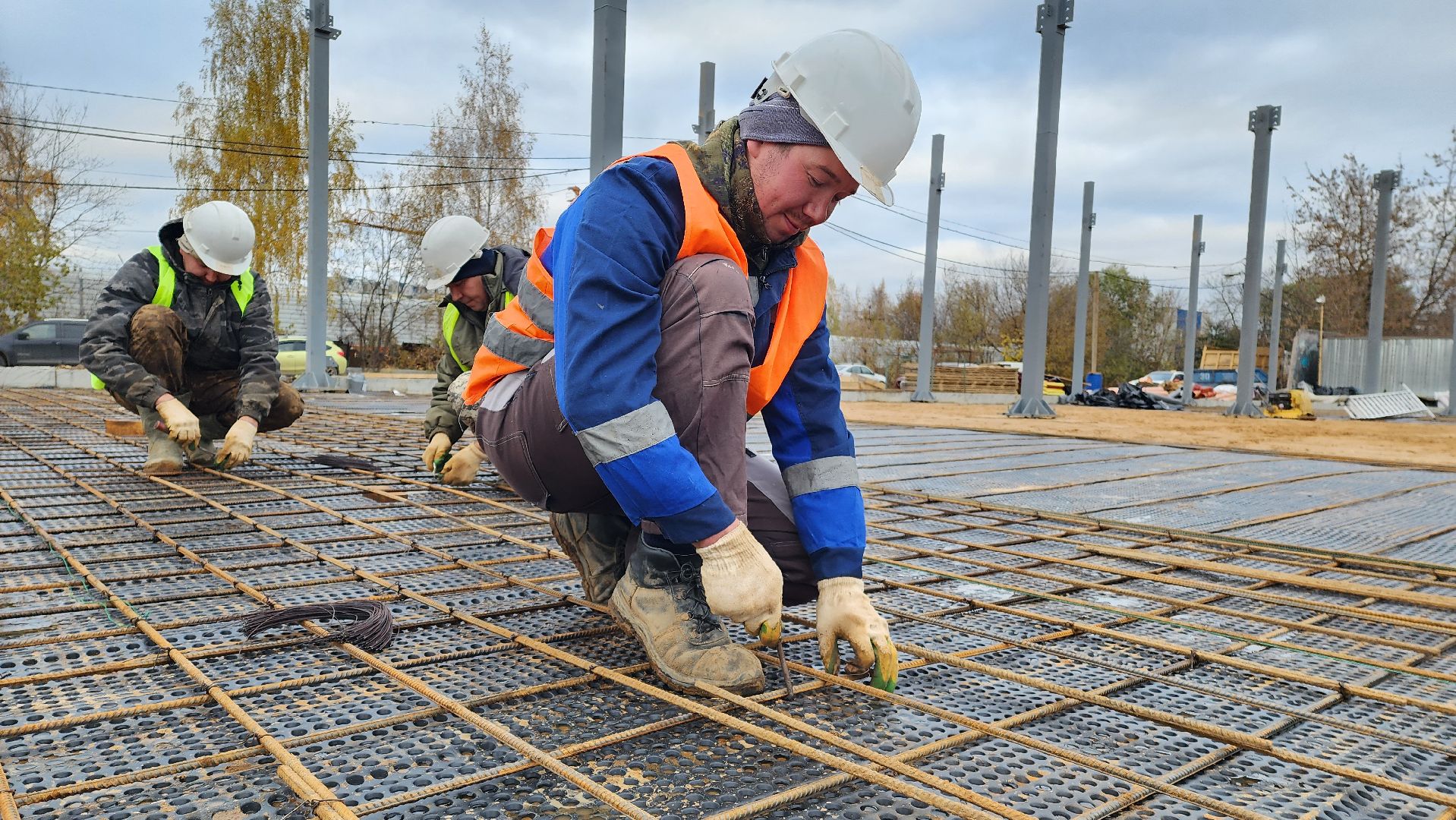 Новый магазин, Лобня, Строительство,