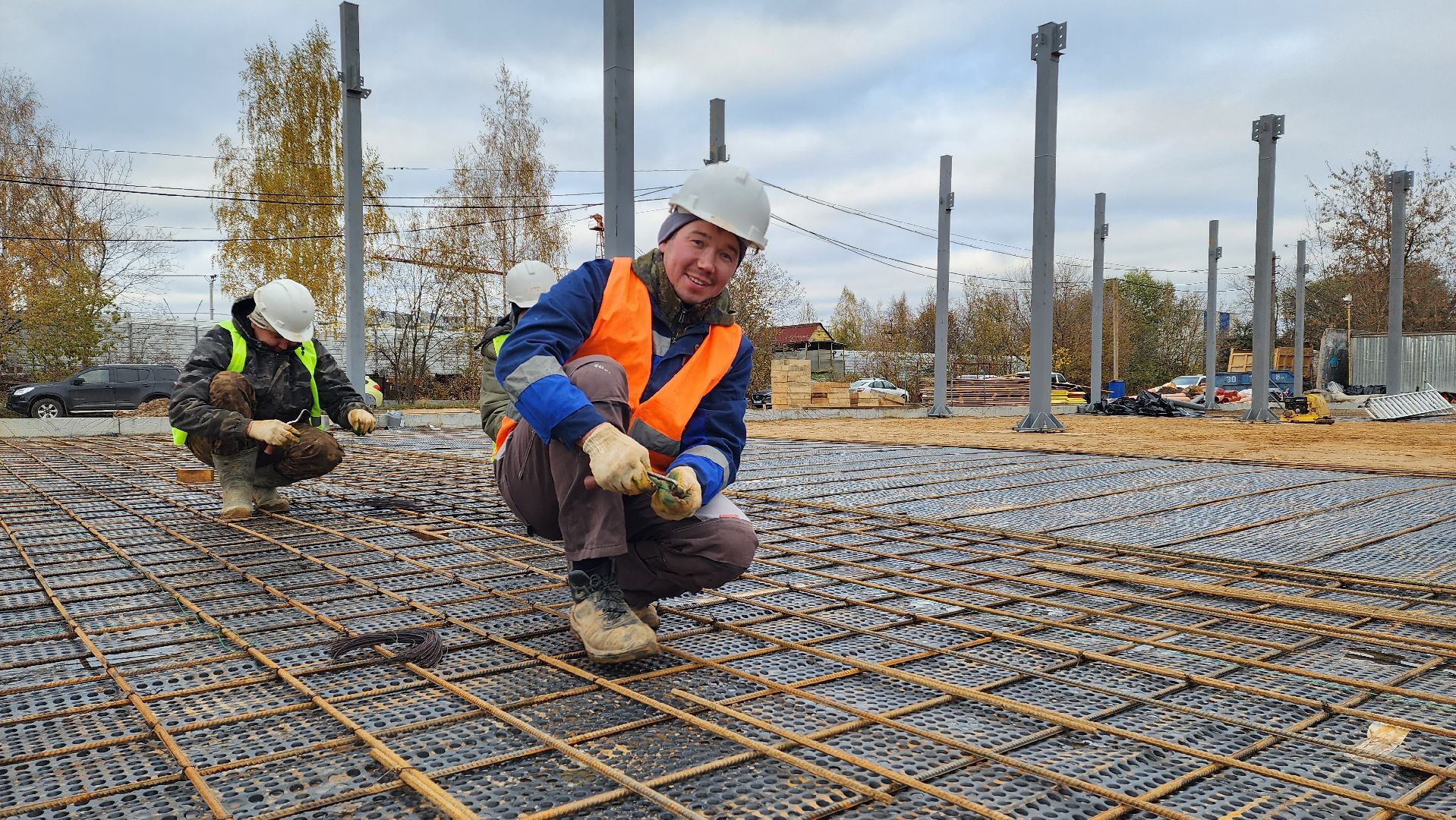 Новый магазин, Лобня, Строительство,