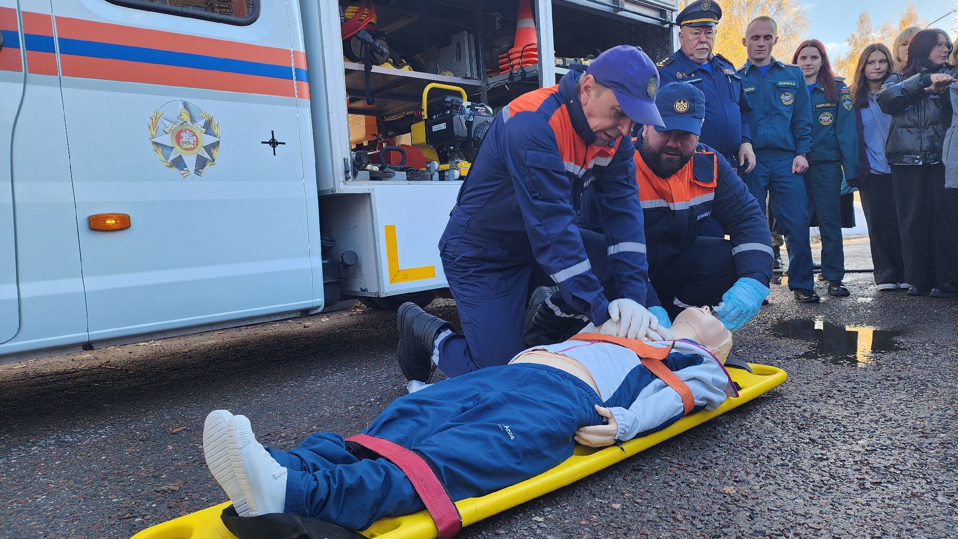 спасатели, Мособлпожспас, профориентация, Шатура,