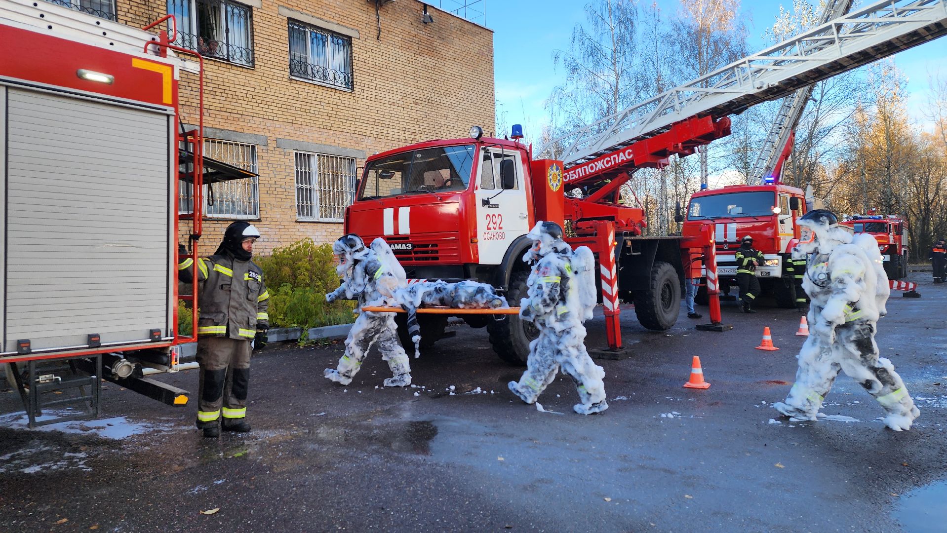 спасатели, Мособлпожспас, профориентация, Шатура,