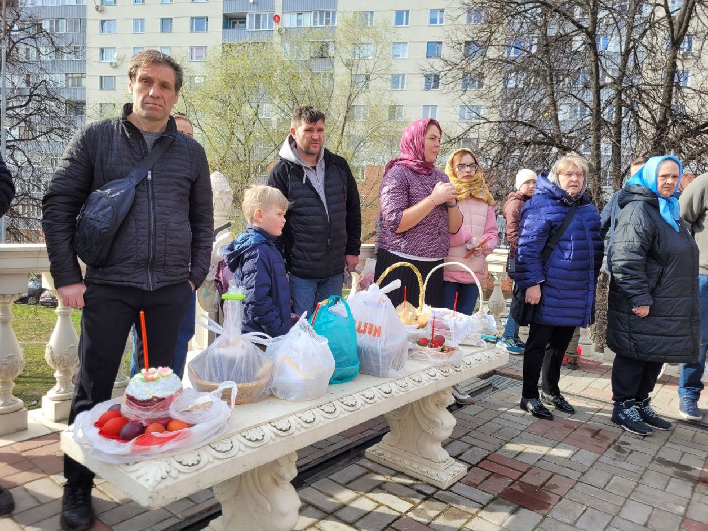 видное, православие, праздник, светлая пасха, георгиевский храм