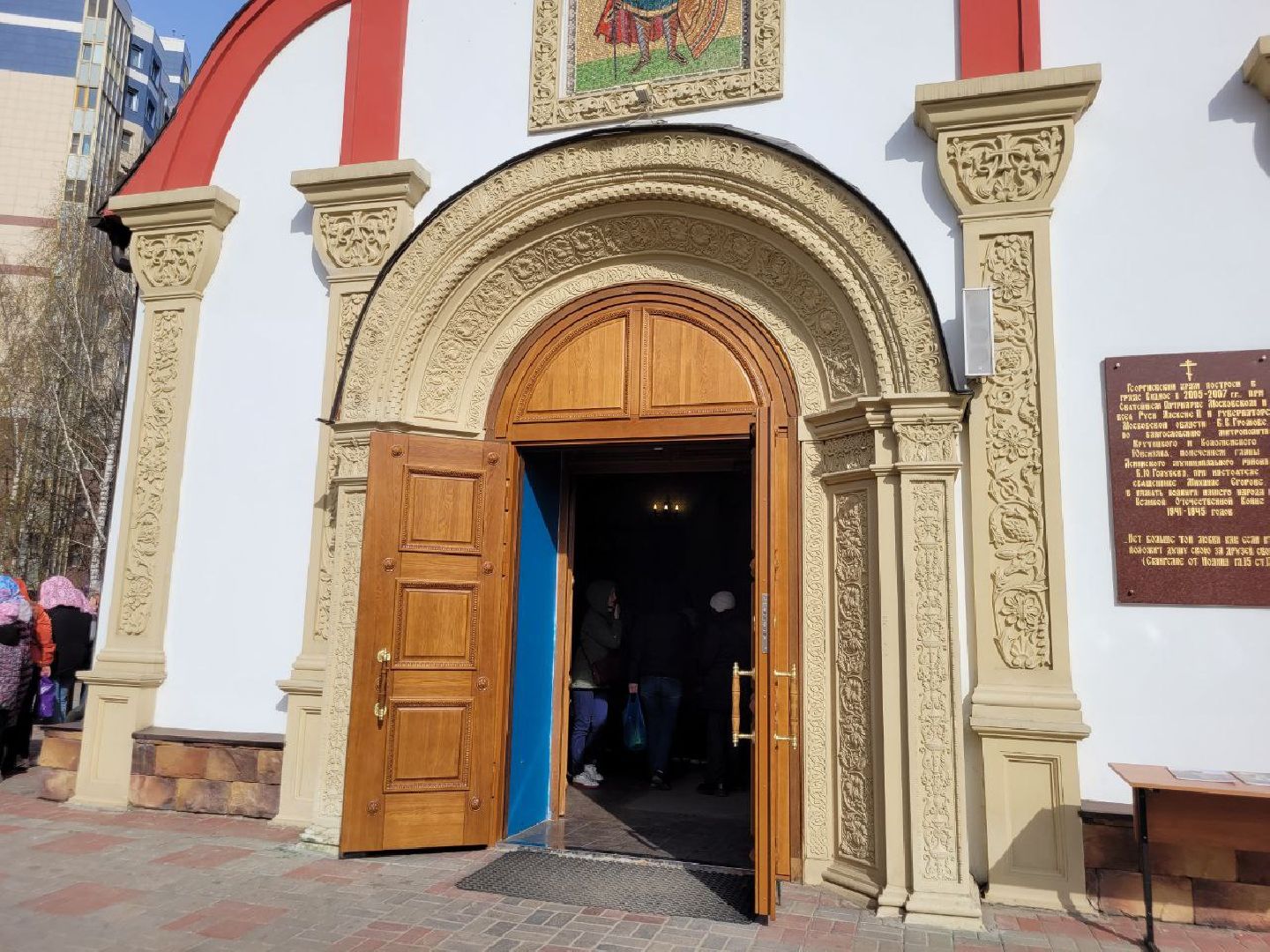 видное, православие, праздник, светлая пасха, георгиевский храм