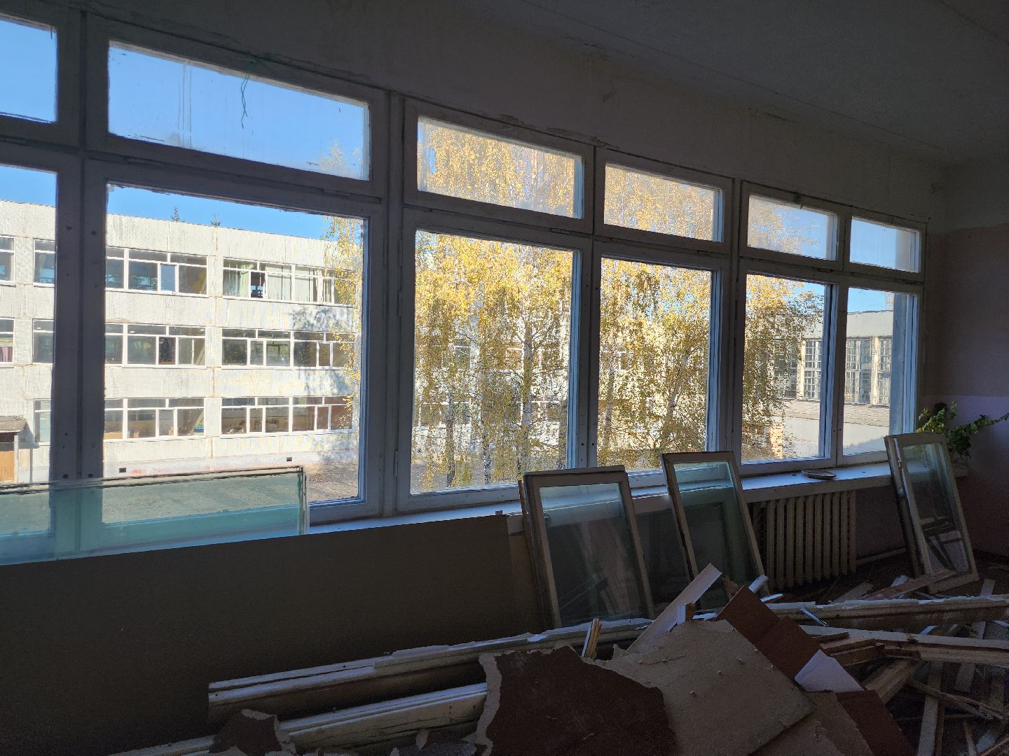 серпухов, подмосковье, капремонт школы, президентская программа,