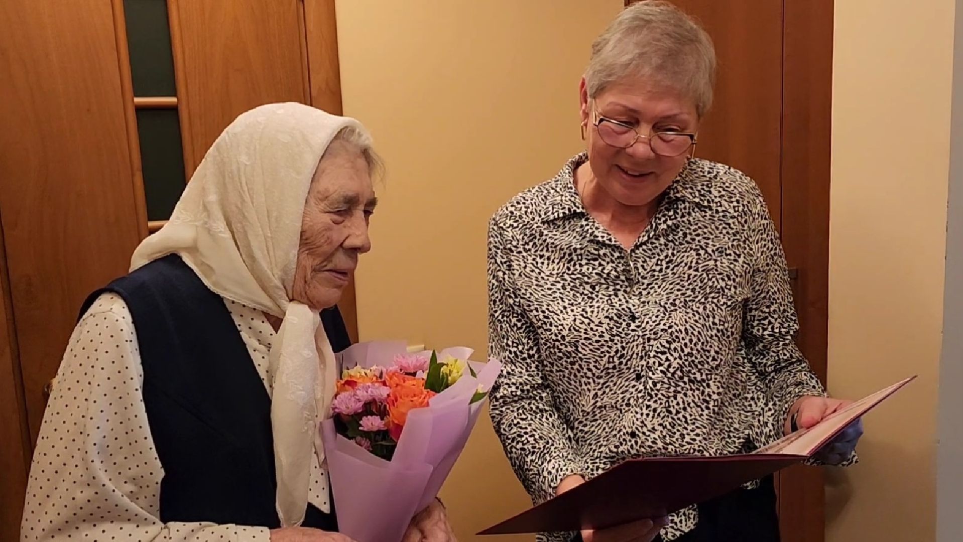 ветеран ВОВ, юбилей, труженица тыла,