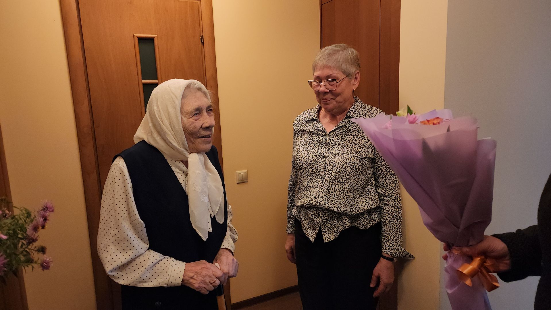 ветеран ВОВ, юбилей, труженица тыла,