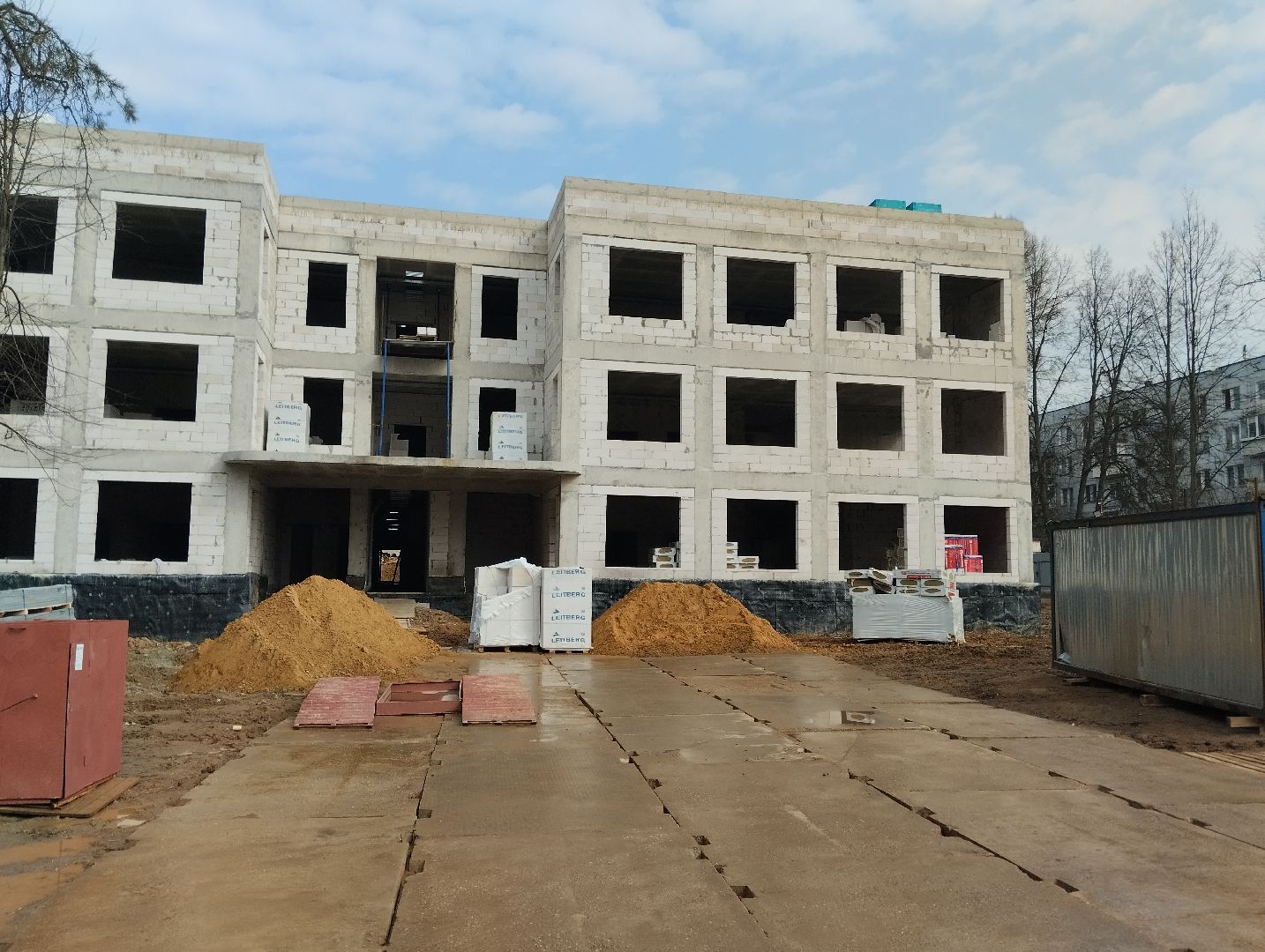 Детский сад, строительство