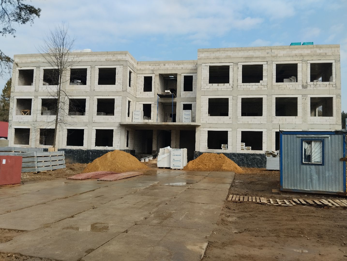 Детский сад, строительство