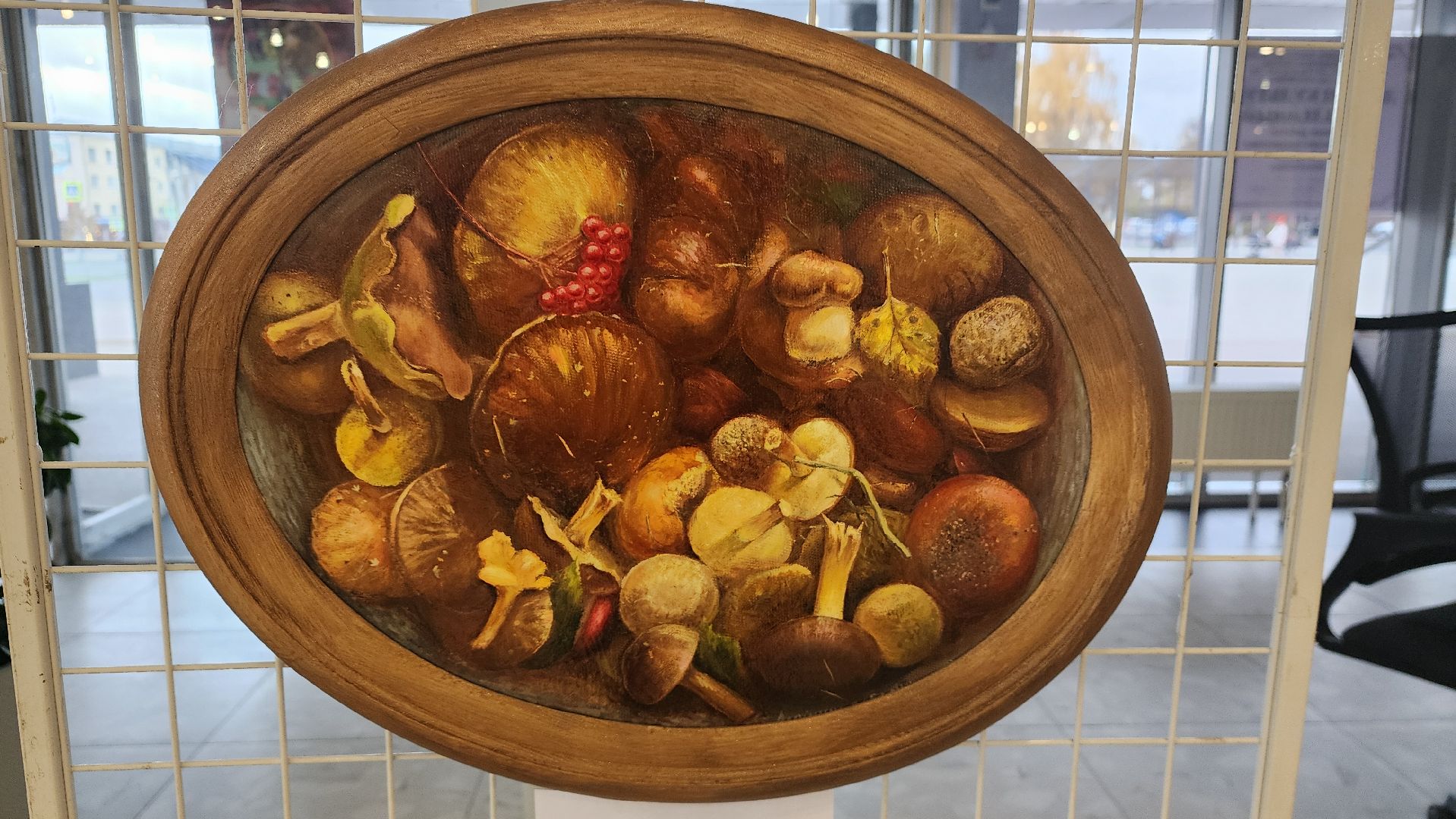 ивантеевка, художественная выставка, живопись, картины маслом, осень, город, художник,родина,