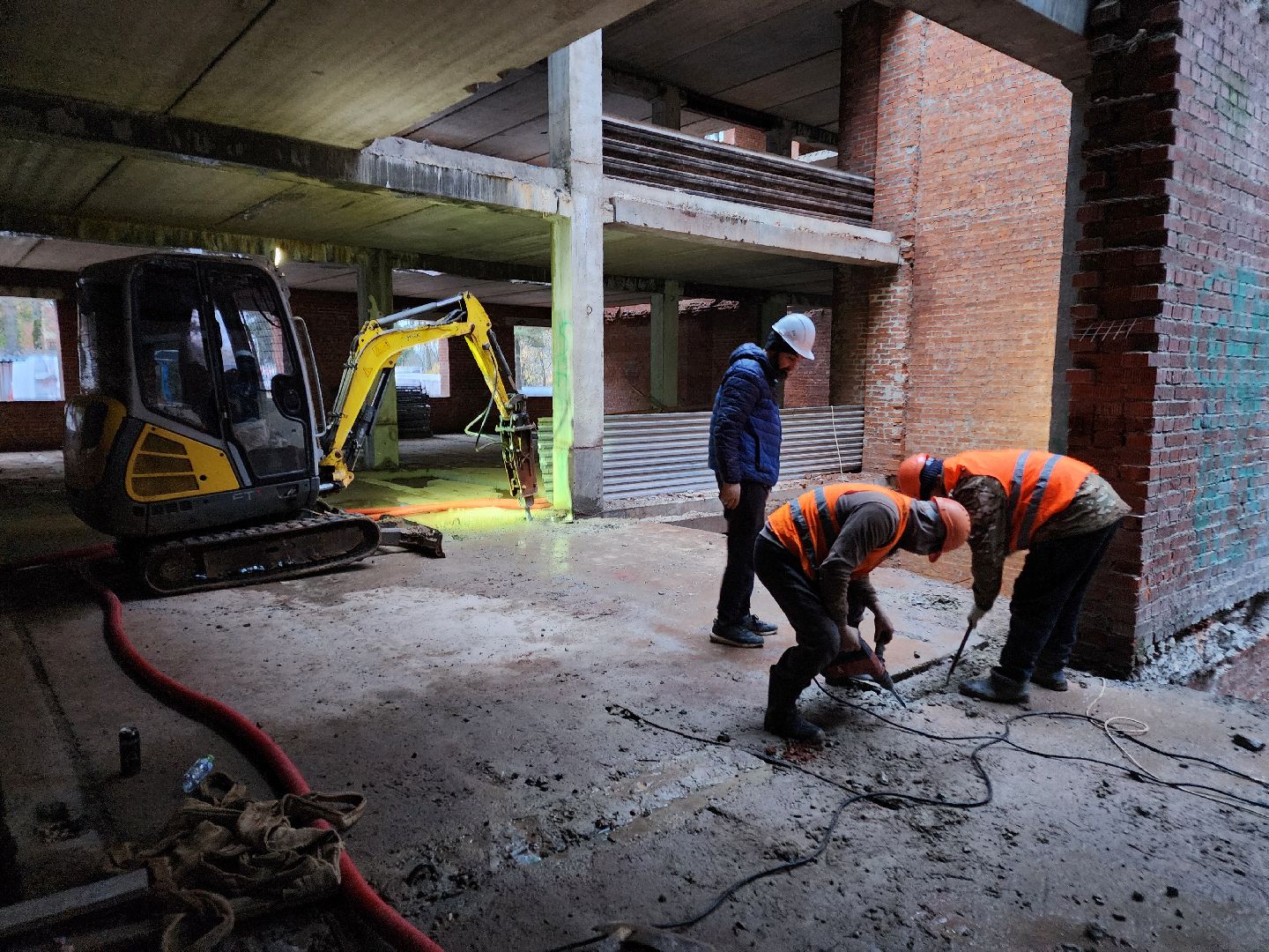 Чехов, поселок Мещерское, психиатрическая больница, лечебный корпус, реконструкция, обновление, строительство,