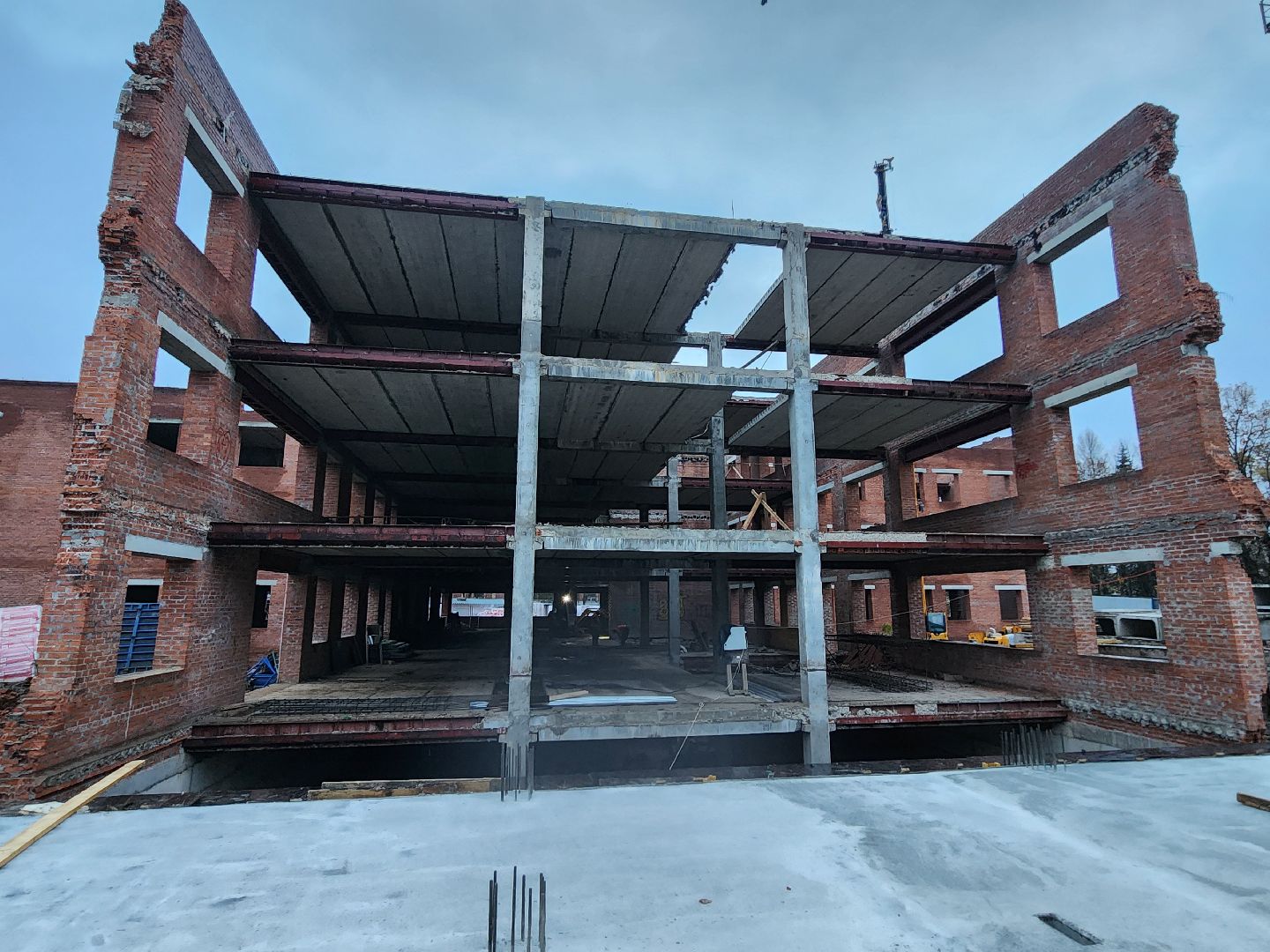 Чехов, поселок Мещерское, психиатрическая больница, лечебный корпус, реконструкция, обновление, строительство,