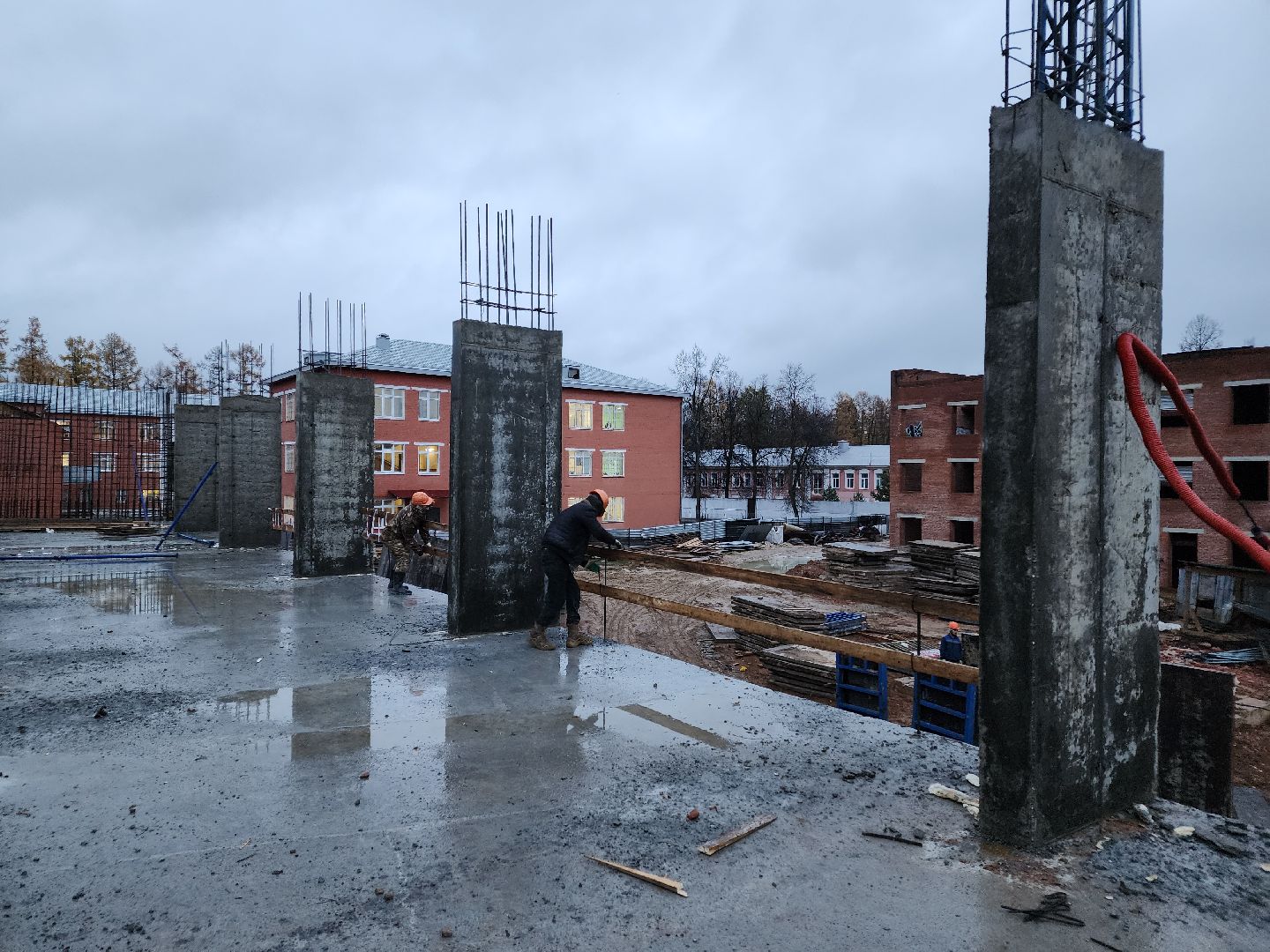 Чехов, поселок Мещерское, психиатрическая больница, лечебный корпус, реконструкция, обновление, строительство,