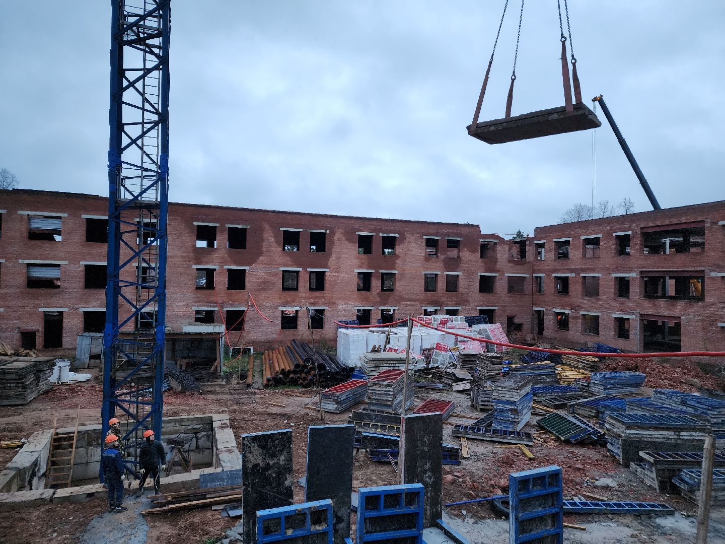 Чехов, поселок Мещерское, психиатрическая больница, лечебный корпус, реконструкция, обновление, строительство,