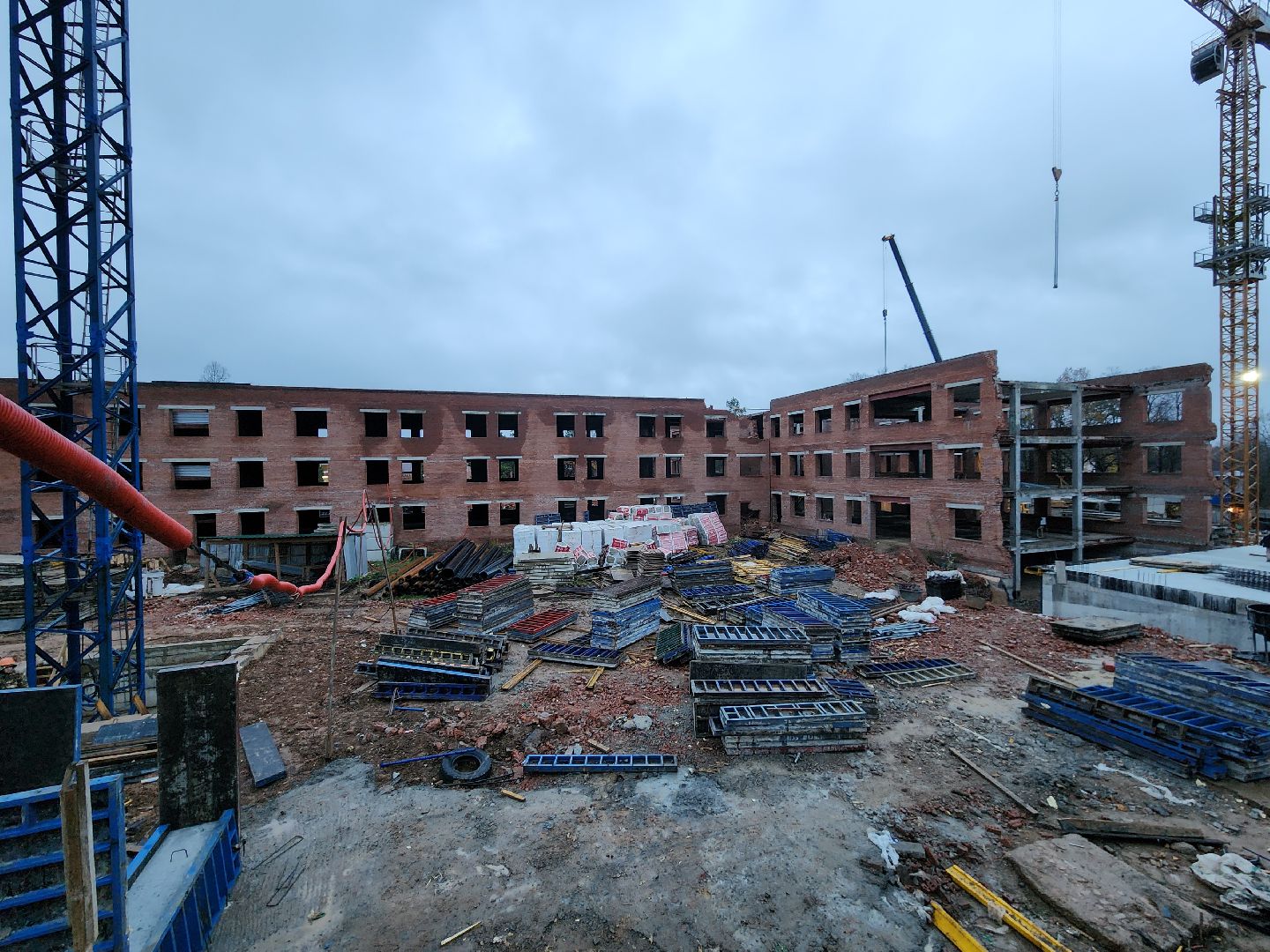 Чехов, поселок Мещерское, психиатрическая больница, лечебный корпус, реконструкция, обновление, строительство,