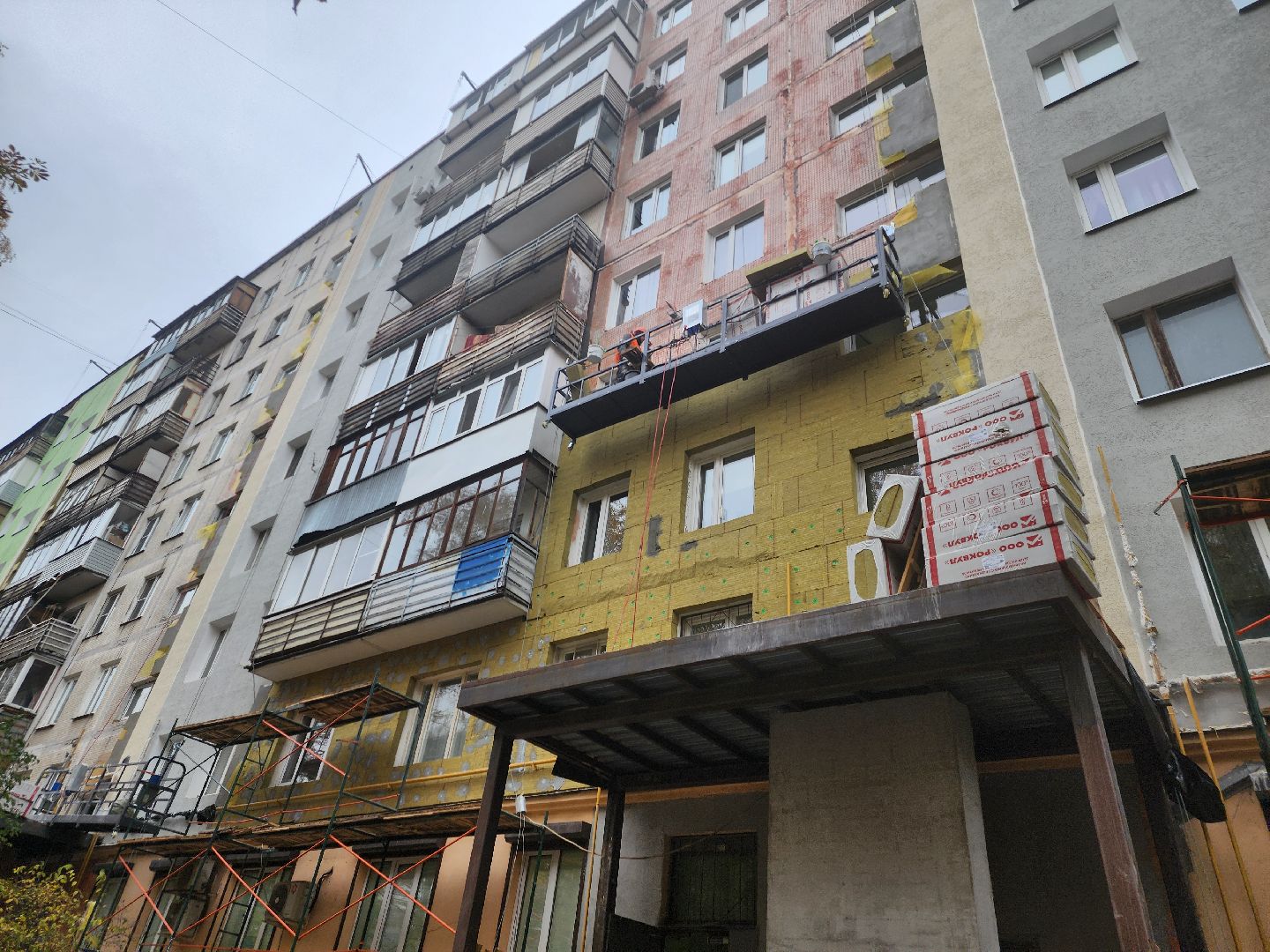 капитальный ремонт, ремонт фасада,