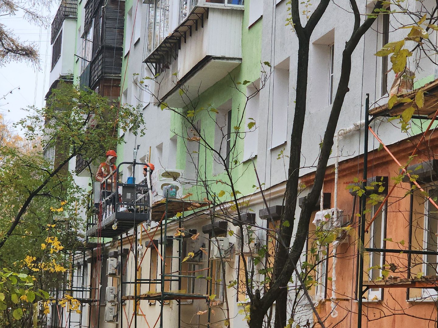 капитальный ремонт, ремонт фасада,