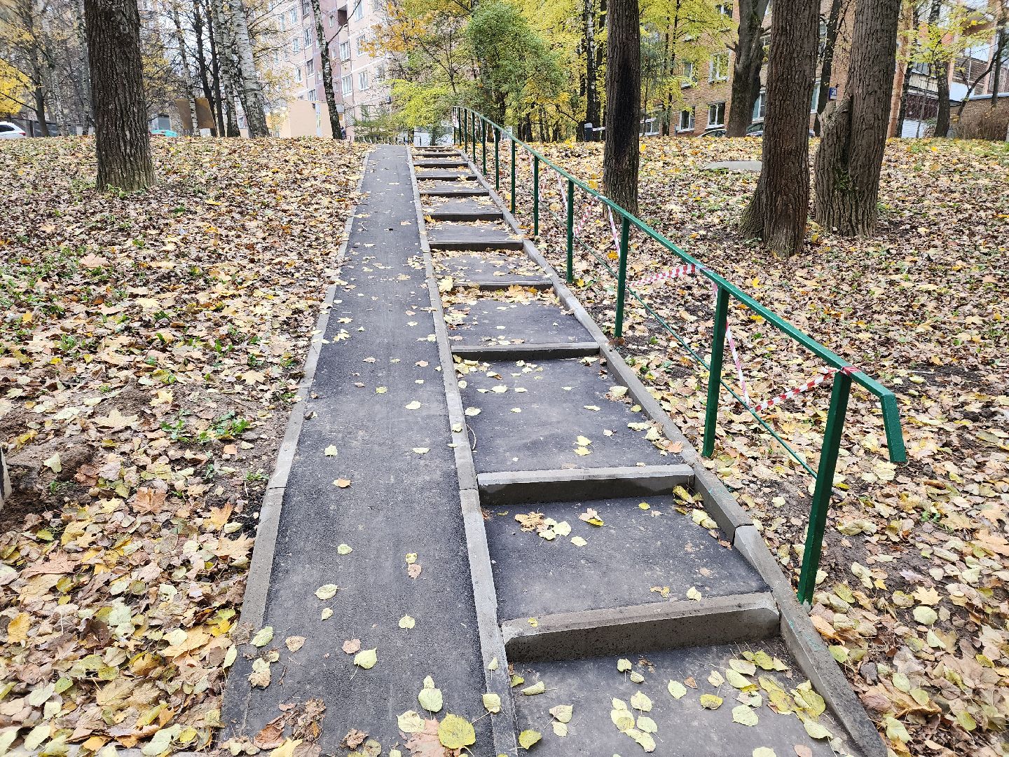 одинцово, благоустройство, поручни, двор,