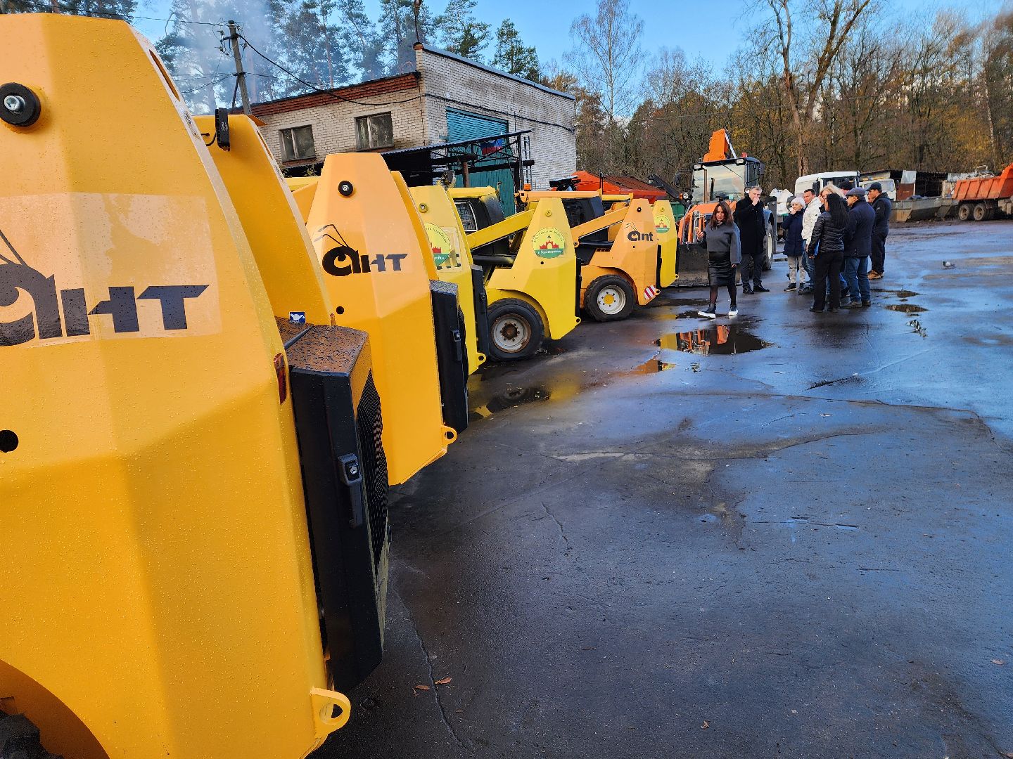 красноармейск, городской округ пушкинский, подготовка к зиме, снегоуборочная техника,