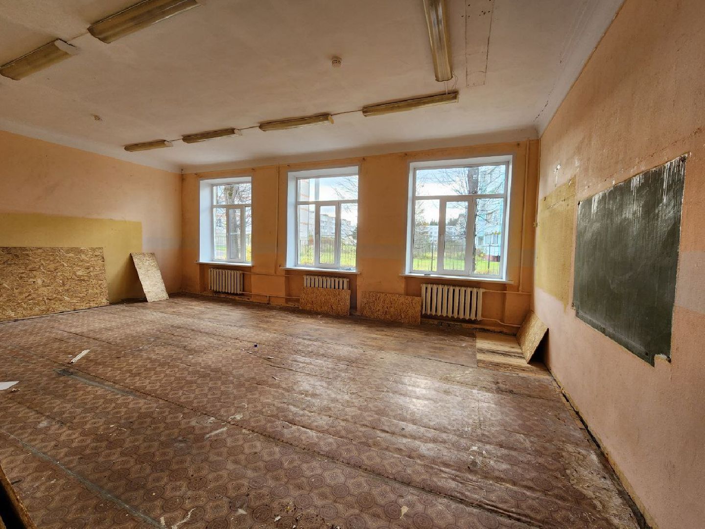 можайск, можайский городской округ, подмосковье, ремонт, капительный ремонт школы, образовательное учреждение, школьники, образование, нацпроект,