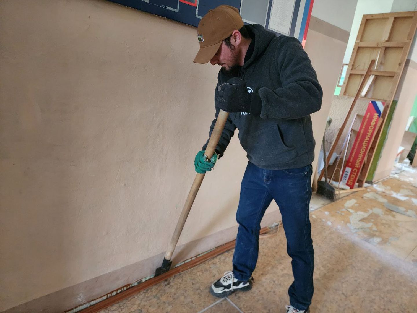 можайск, можайский городской округ, подмосковье, ремонт, капительный ремонт школы, образовательное учреждение, школьники, образование, нацпроект,